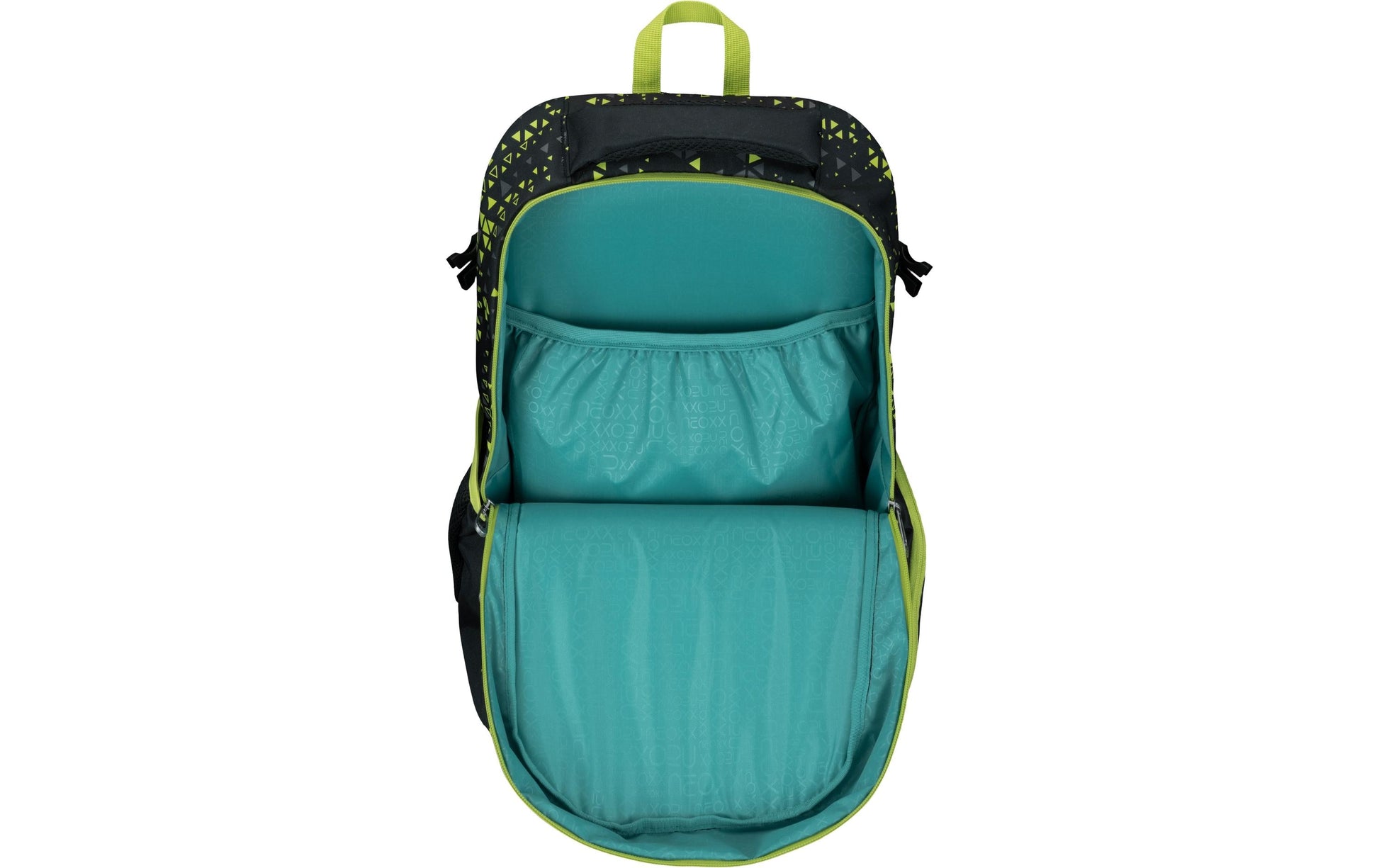 Neoxx Active Pro – Schulrucksack, Grün/Schwarz, 26 l