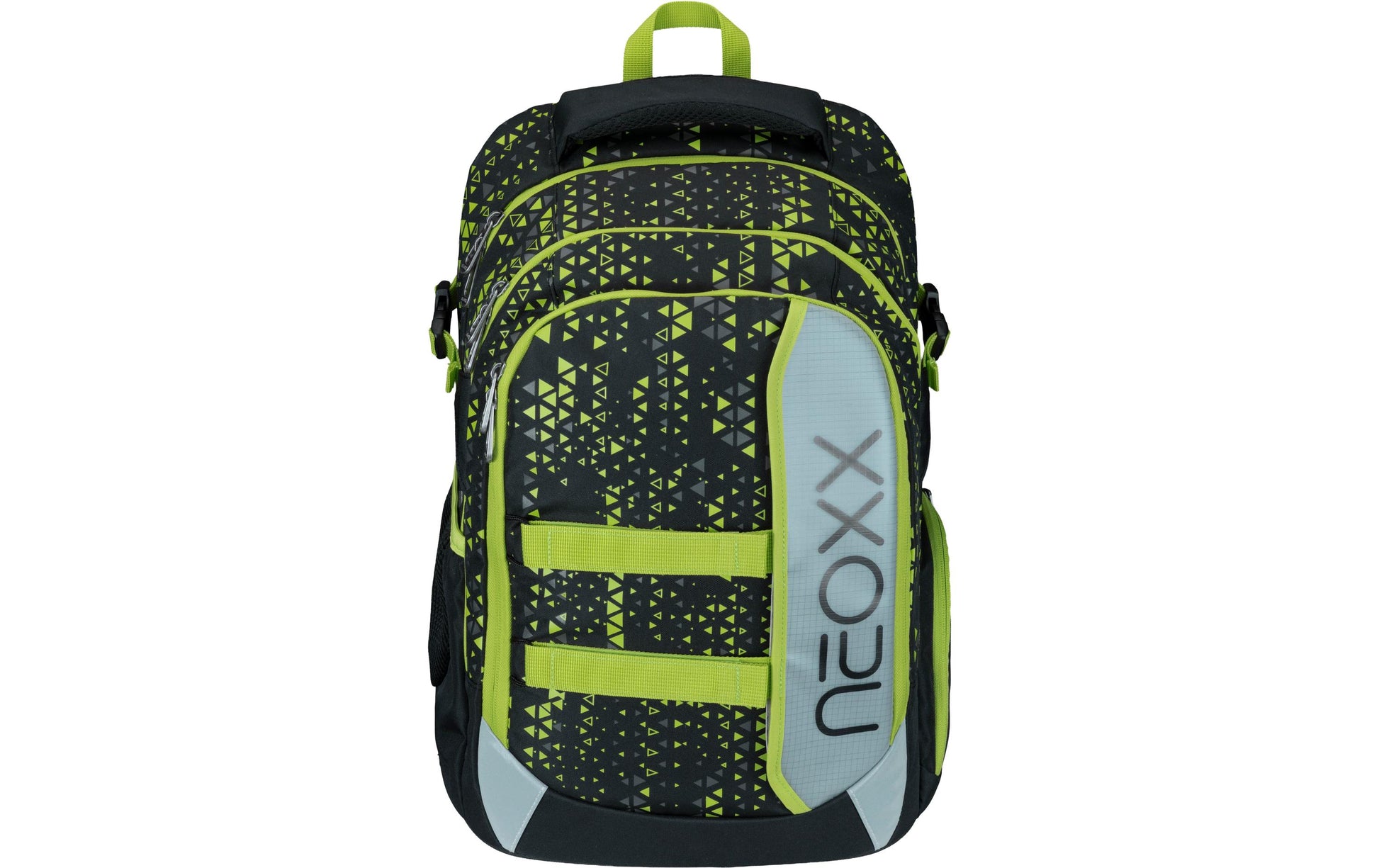 Neoxx Active Pro – Schulrucksack, Grün/Schwarz, 26 l