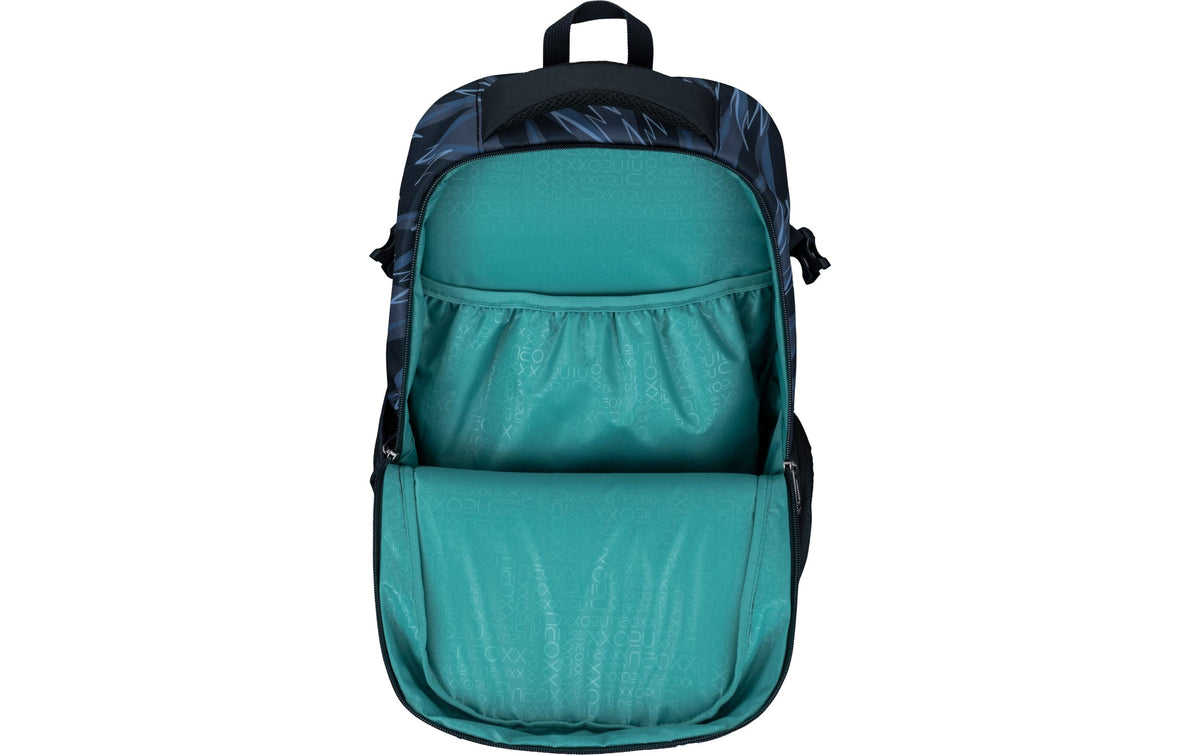NEOXX Active Pro – Schulrucksack, Grau/Schwarz, 26 l