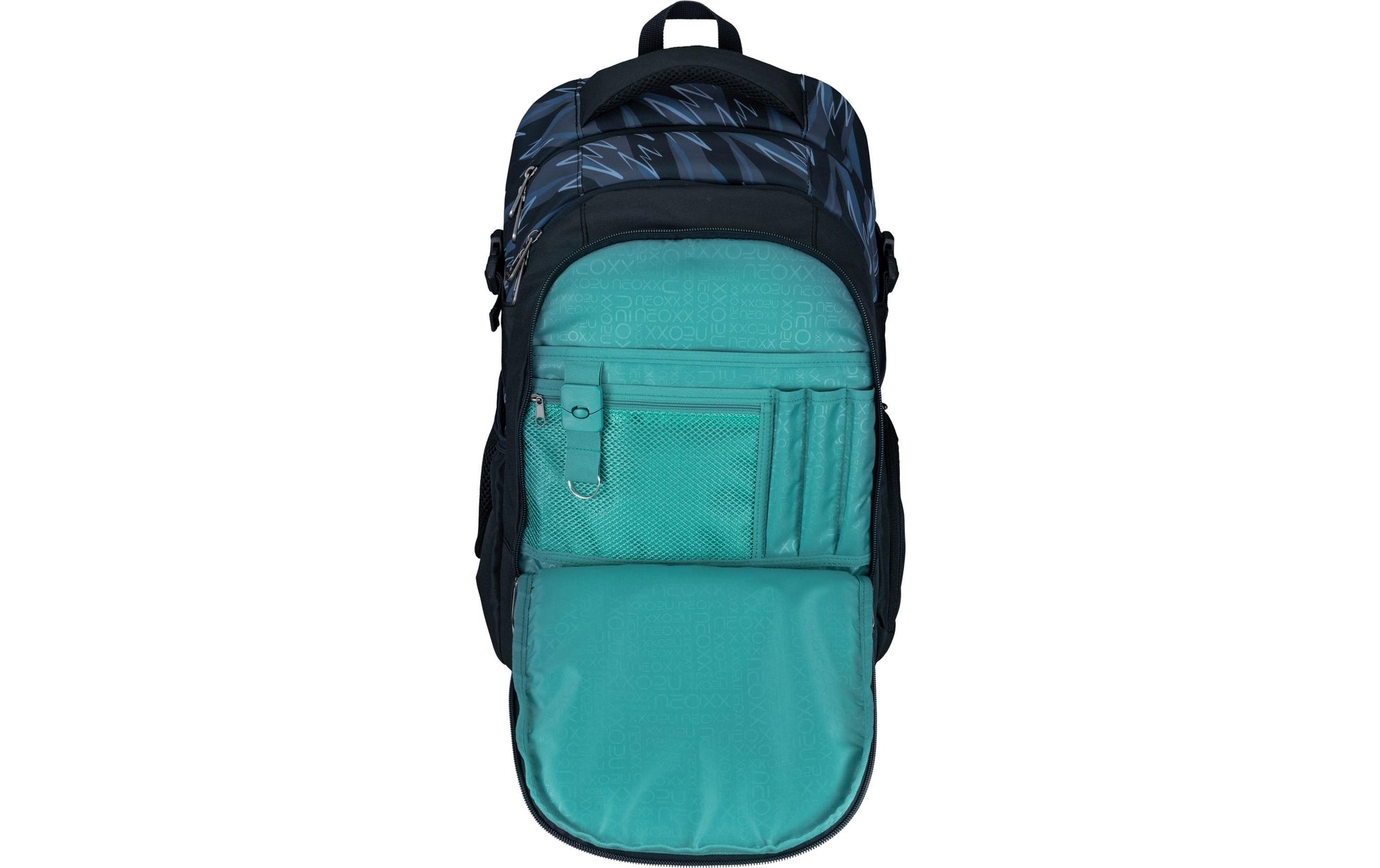 NEOXX Active Pro – Schulrucksack, Grau/Schwarz, 26 l