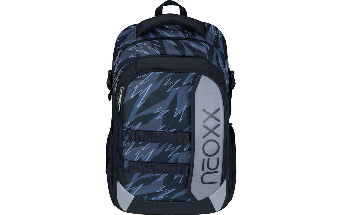 NEOXX Active Pro – Schulrucksack, Grau/Schwarz, 26 l