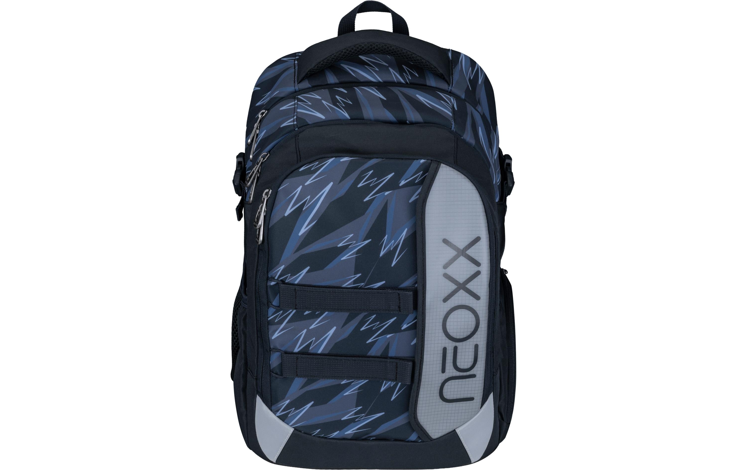 NEOXX Active Pro – Schulrucksack, Grau/Schwarz, 26 l