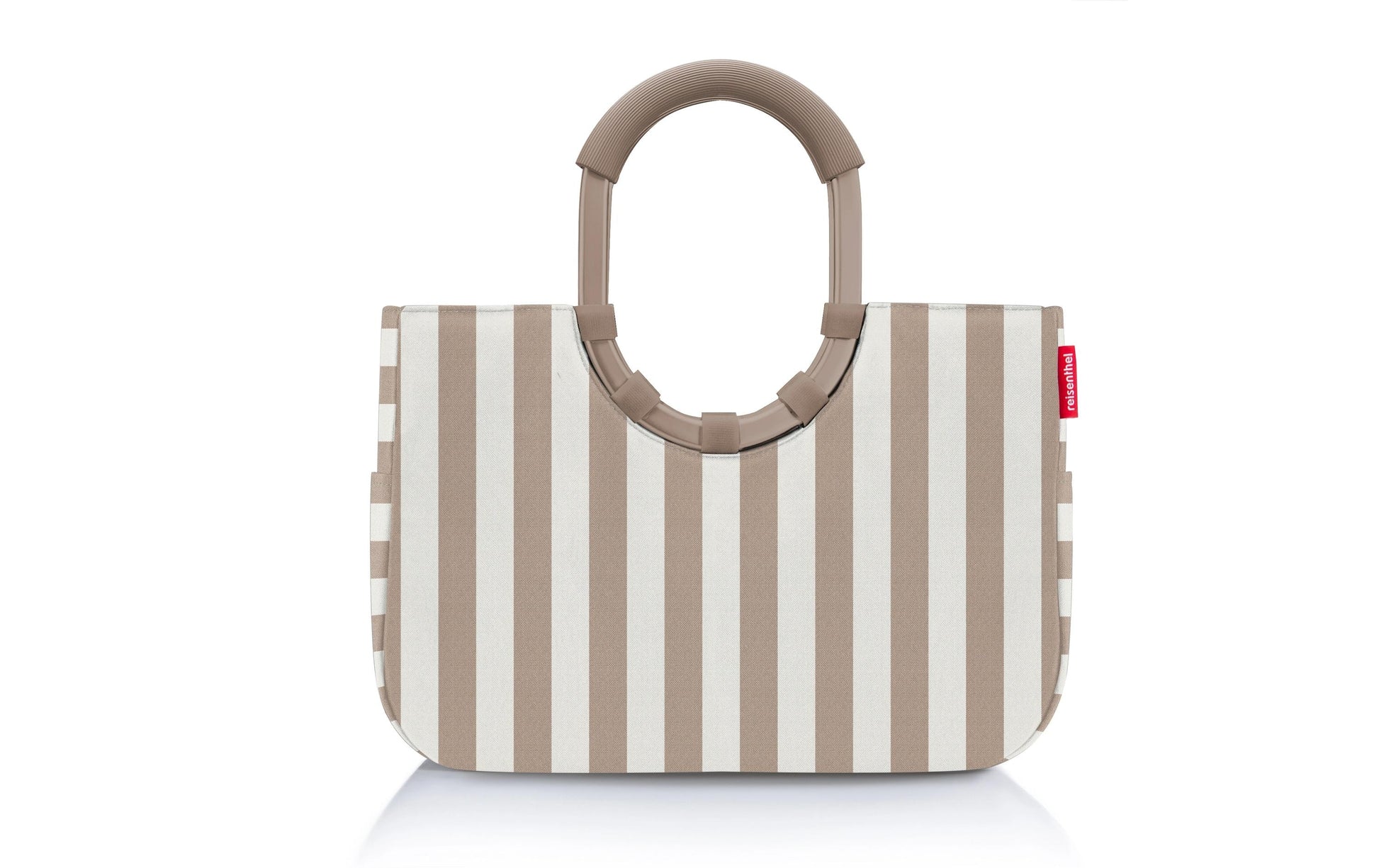 Reisenthel Stofftasche, Polyester, Motiv Summerstripes Coffee, 400×260×200 mm