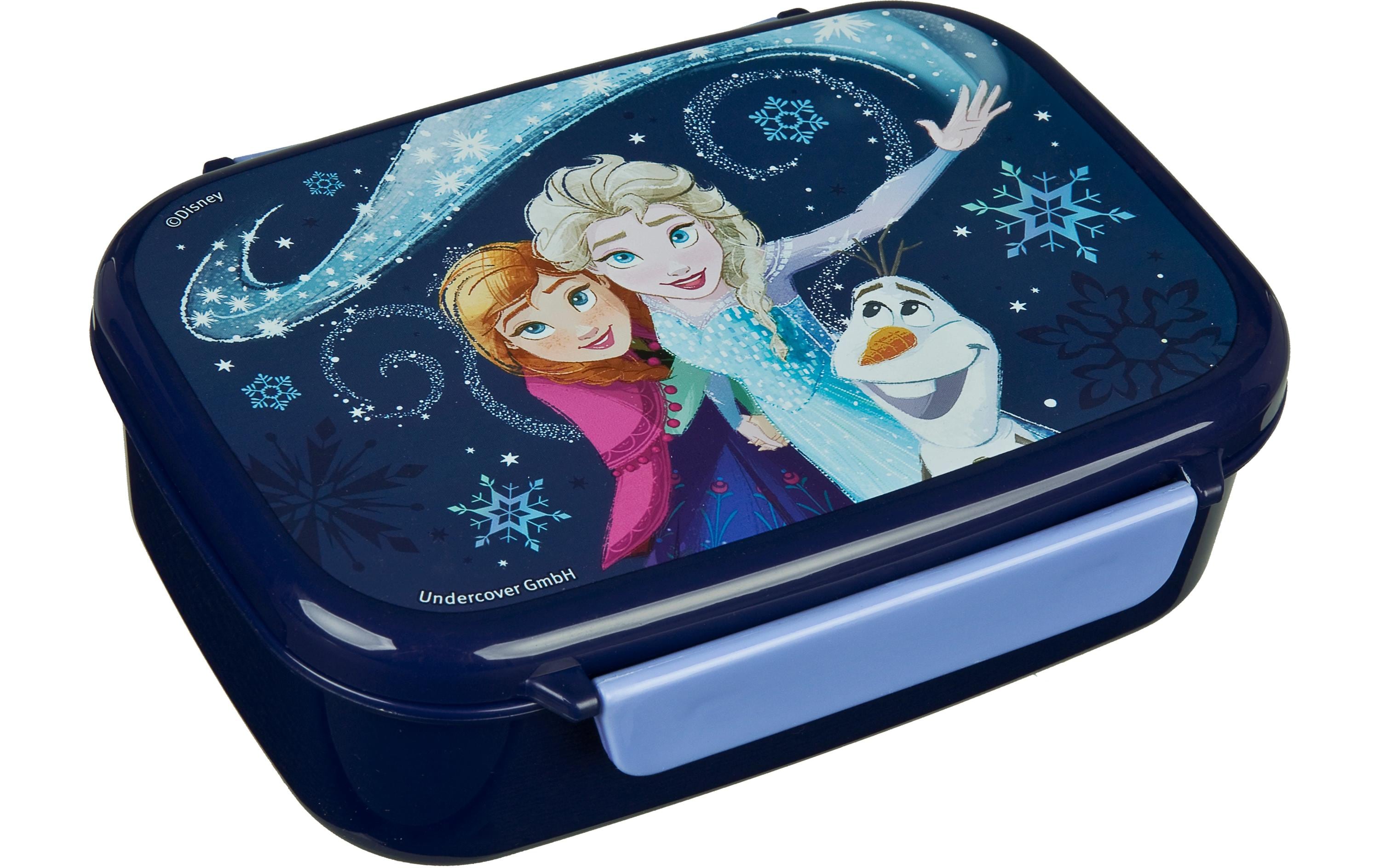 Scooli Lunchbox Frozen – Kunststoff, Blau, mit Unterteilung, spülmaschinenfest