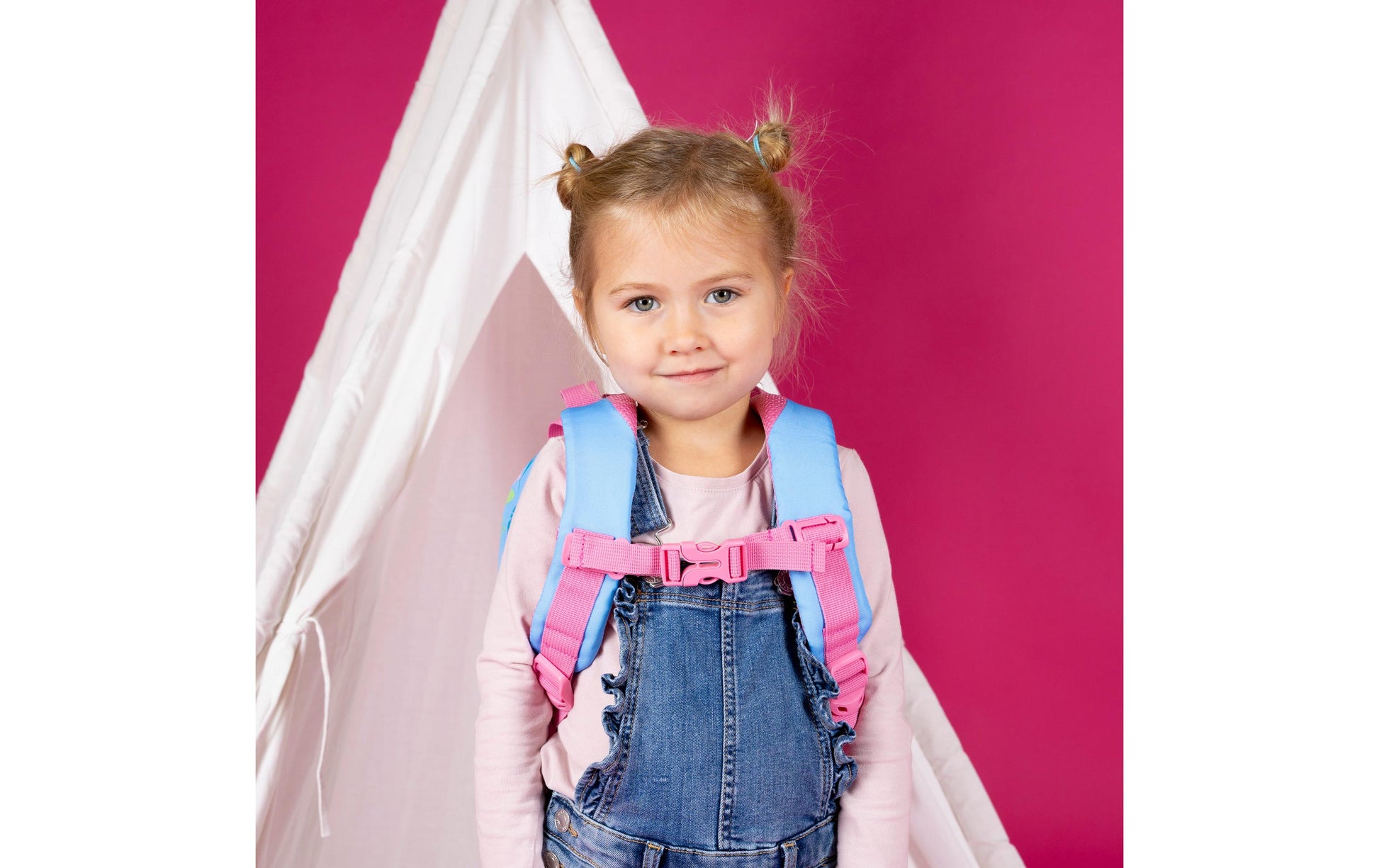 Scooli Kindergartenrucksack Mini-Me – 10 l, mit Brustgurt und Rückenpolster – Paula Papagei