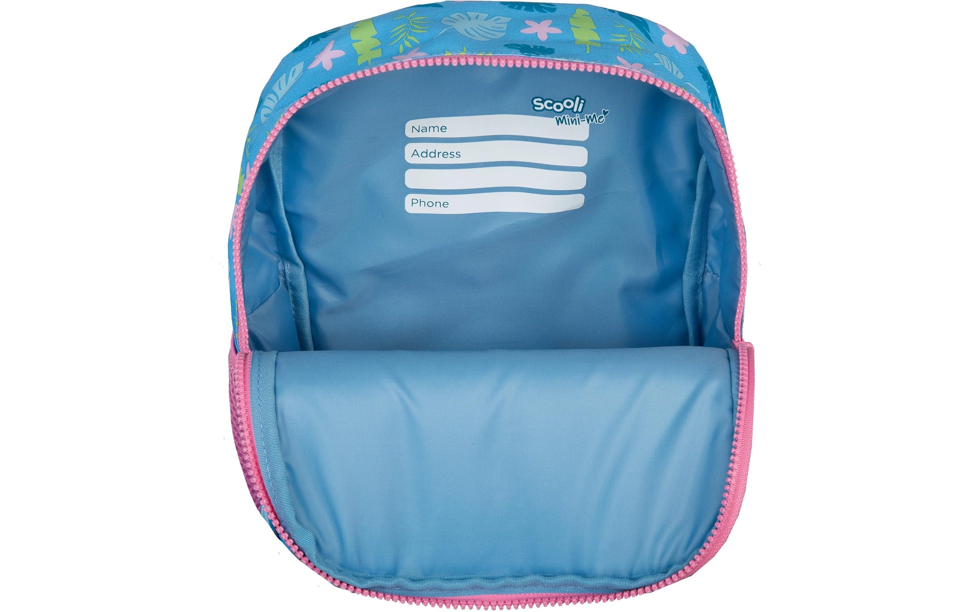 Scooli Kindergartenrucksack Mini-Me – 10 l, mit Brustgurt und Rückenpolster – Paula Papagei