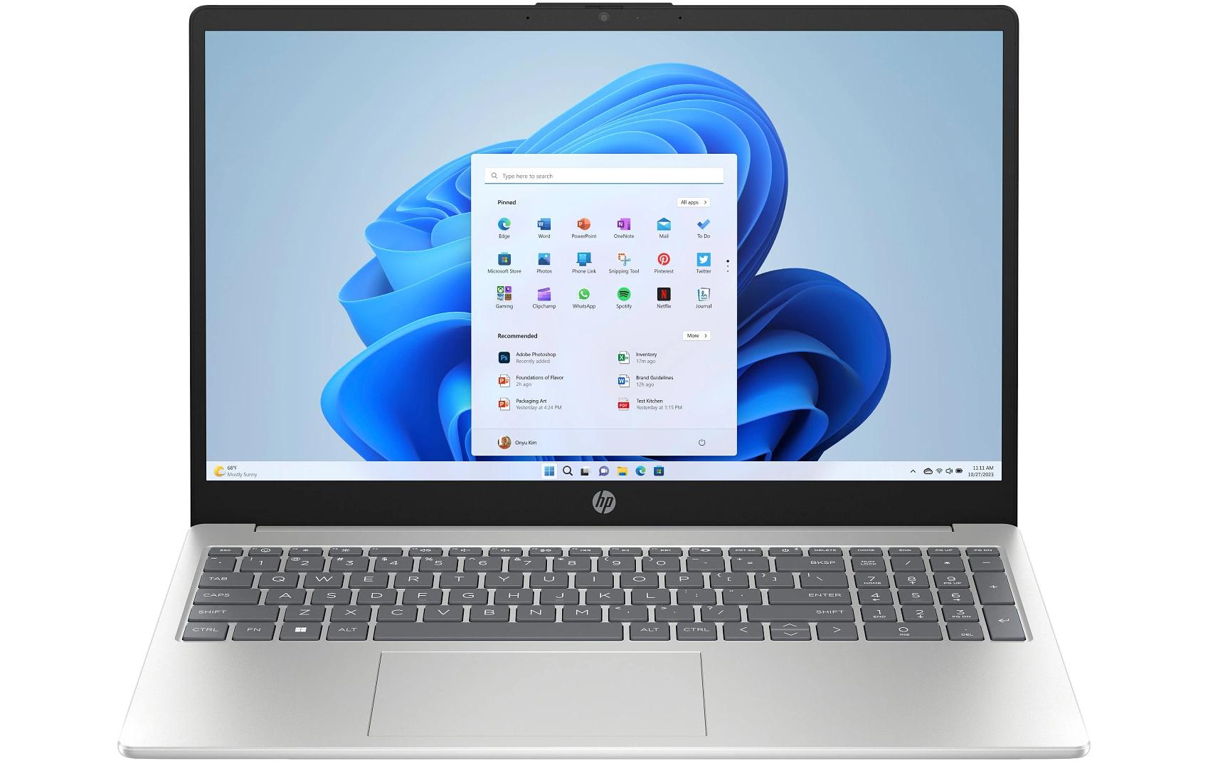 HP 15-FC0108NZ – 15,6" FHD, Athlon Silver 7120U, 8 GB, 128 GB SSD, Win 11 Home, QWERTZ (CH)