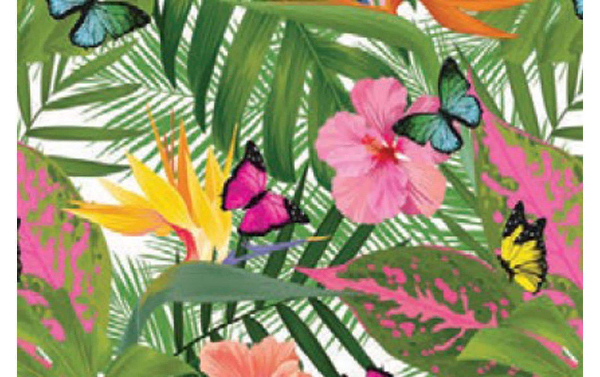 Hubatka Tischset – 30×44 cm, PVC, Mehrfarbig, Blumen