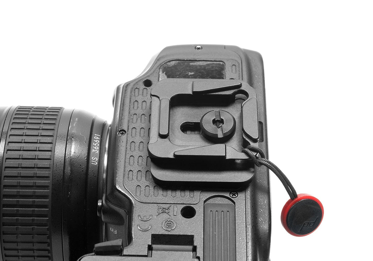 Peak Design Dual Plate Schnellwechselplatte – für Manfrotto RC2, Arca-Typ – 52 × 42 × 11 mm – Schwarz
