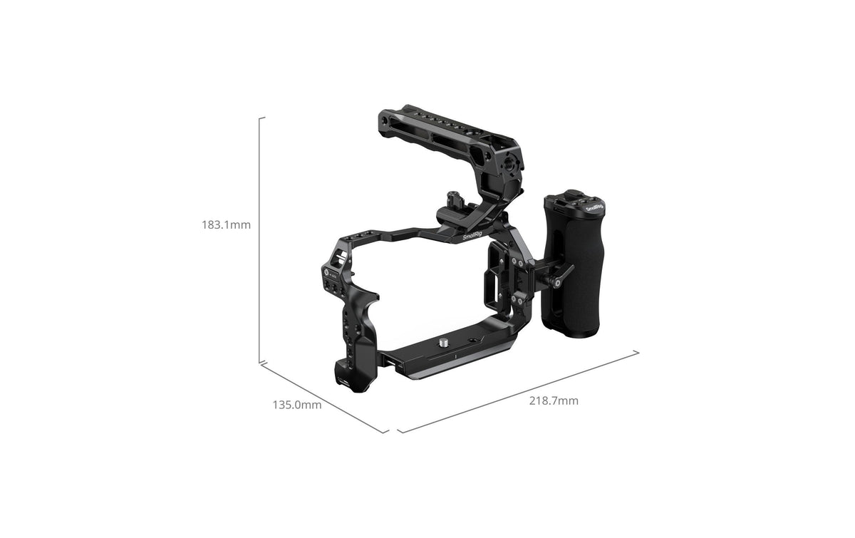 SmallRig 5956 Cage Basic Kit (Advanced Edition) – für Canon EOS R6 Mark III, R6 Mark II – Schwarz