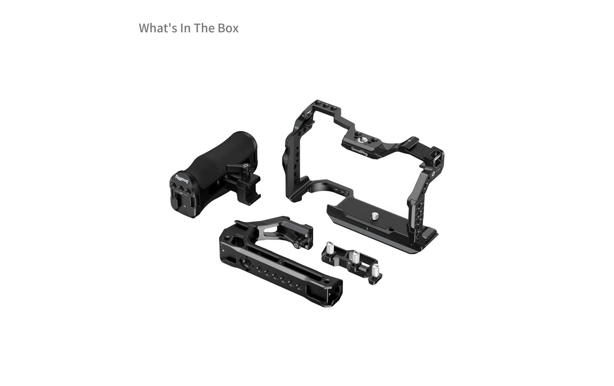 SmallRig 5956 Cage Basic Kit (Advanced Edition) – für Canon EOS R6 Mark III, R6 Mark II – Schwarz