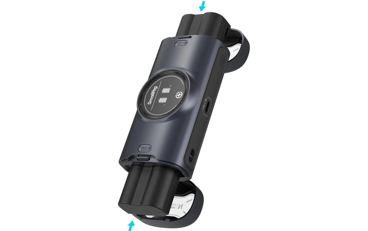 SmallRig 5697 Ladecase – für Nikon Z 8, Z 7II, Z 7 und andere (EN-EL15c) – 2-fach, USB – Schwarz