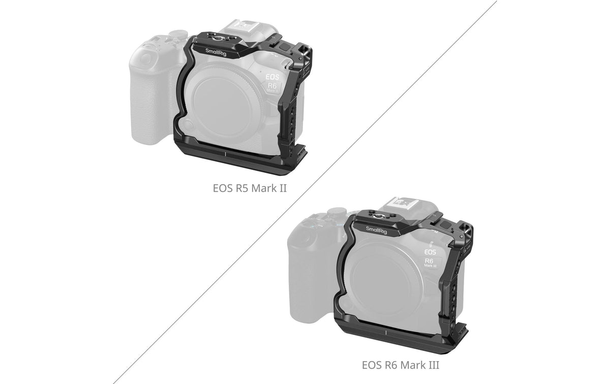 SmallRig HawkLock Schnellverschluss Halbkäfig (5953) – für Canon EOS R6 III, R6 II, R5 II – Schwarz