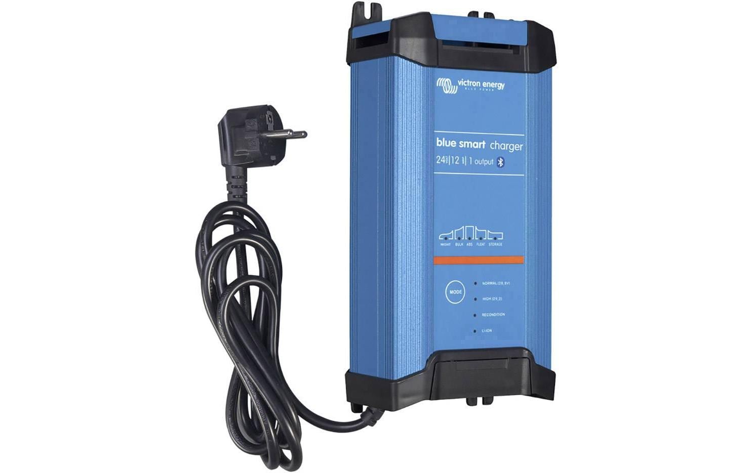 Victron Energy Blue Smart IP22 Ladegerät – 24 V, 16 A, Li-Ion, IP22, 6-stufig, für Auto