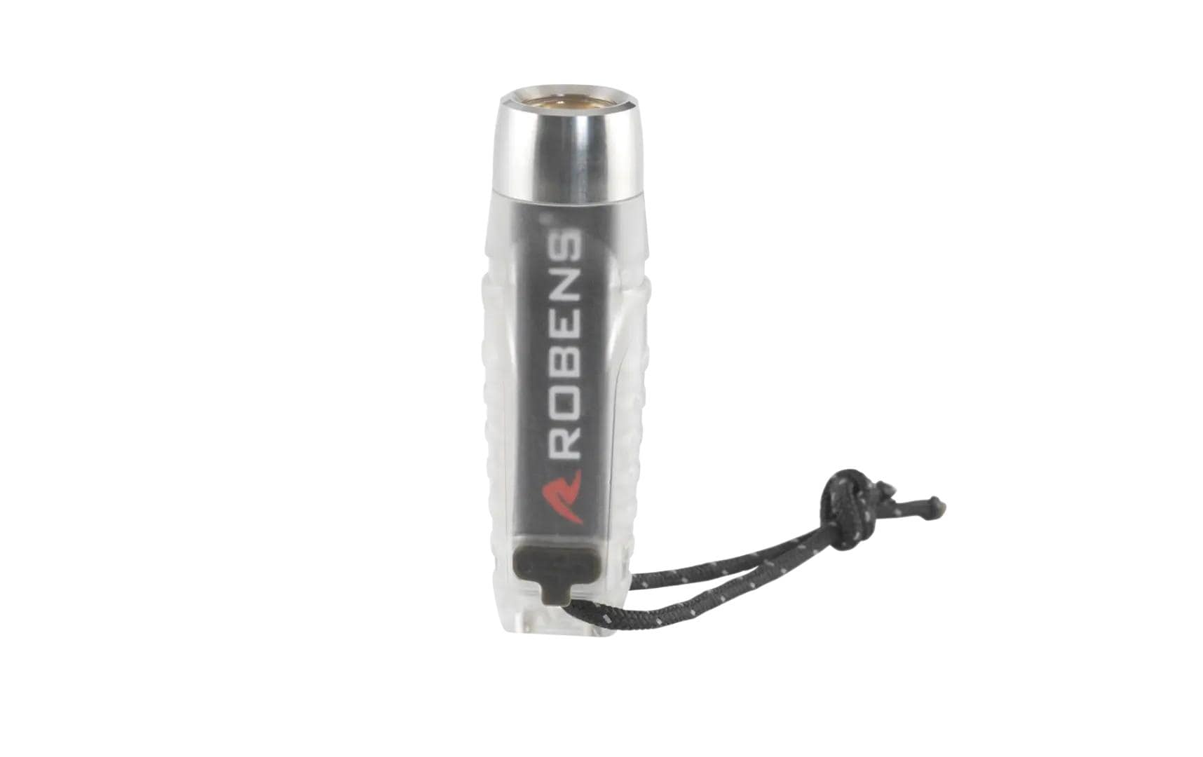 Robens Assynt Taschenlampe UL – 400 lm, IP66, Akku 350 mAh, Max. Laufzeit 34,5 h – Transparent