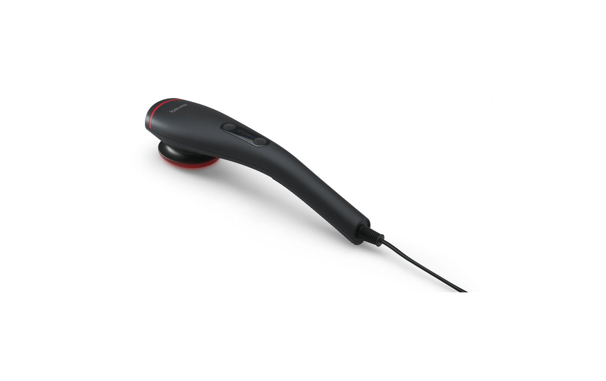 Beurer Massagegerät MG 24 – Vibrationsmassage mit Wärmefunktion – Netzbetrieb, Schwarz