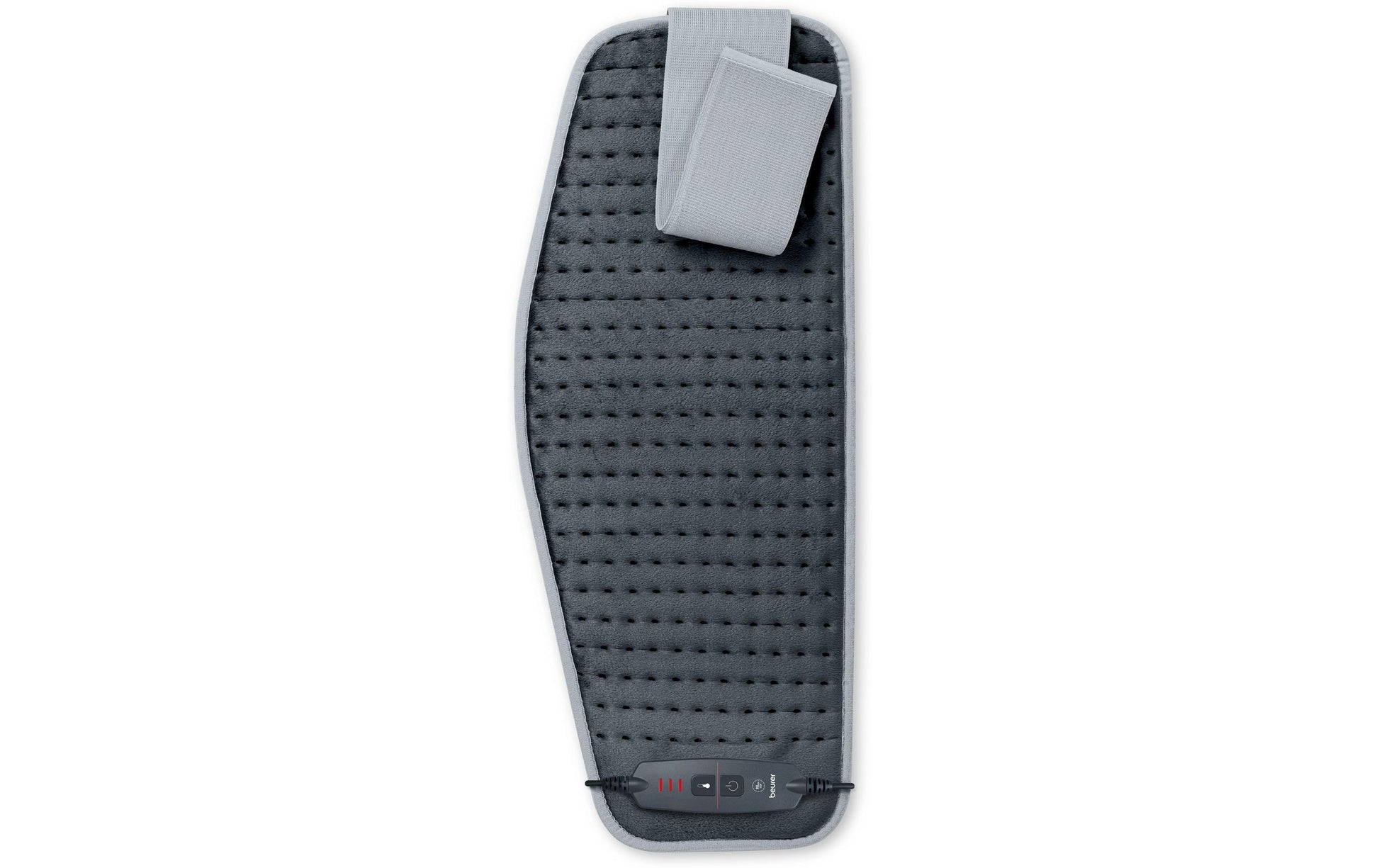 Beurer Heizkissen HK 60 – Netzbetrieb, 3 Stufen – 28 × 69 cm – Grau