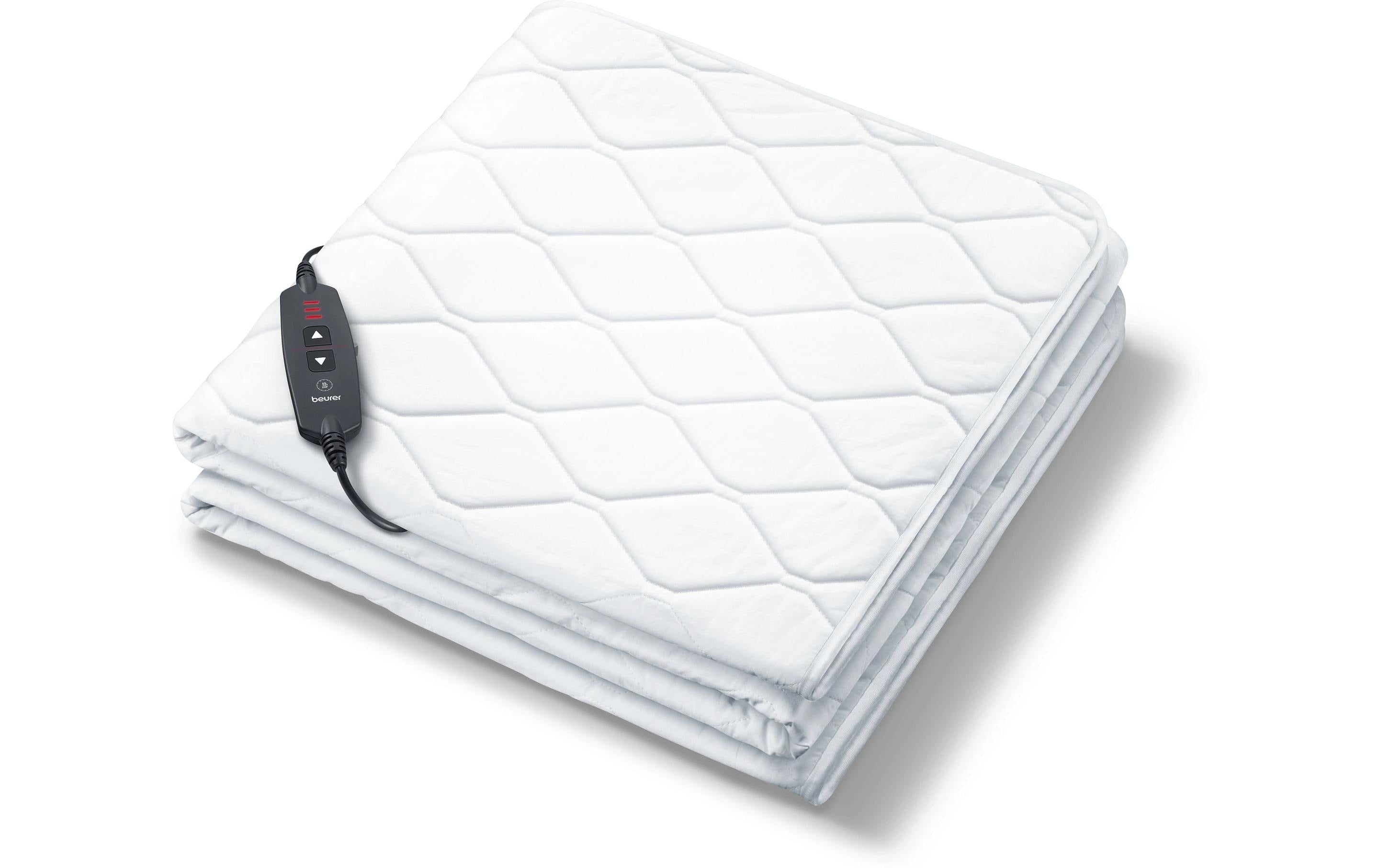 Beurer UB 74 Wärmeunterbett – Baumwolle, Vlies, Weiss – 100 × 200 cm