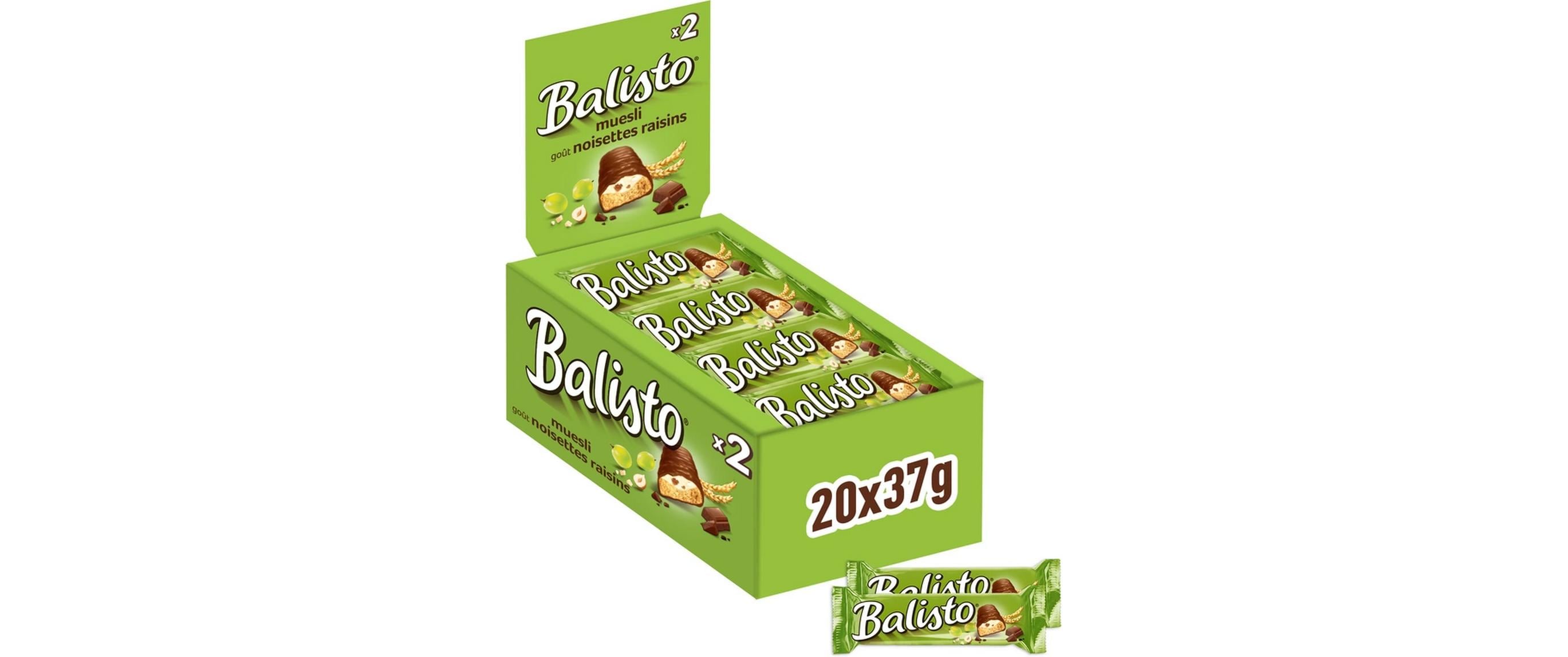 Balisto Riegel Müesli – 20 × 37 g