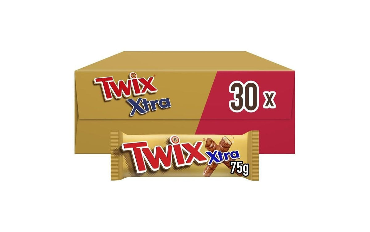 Twix Xtra Doppelriegel – 30 × 75 g