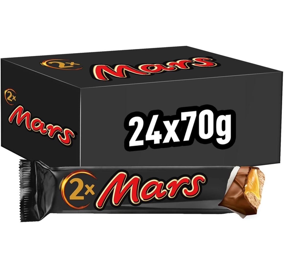 Mars Schokoriegel – Milchschokolade & Karamell – 1,68 kg