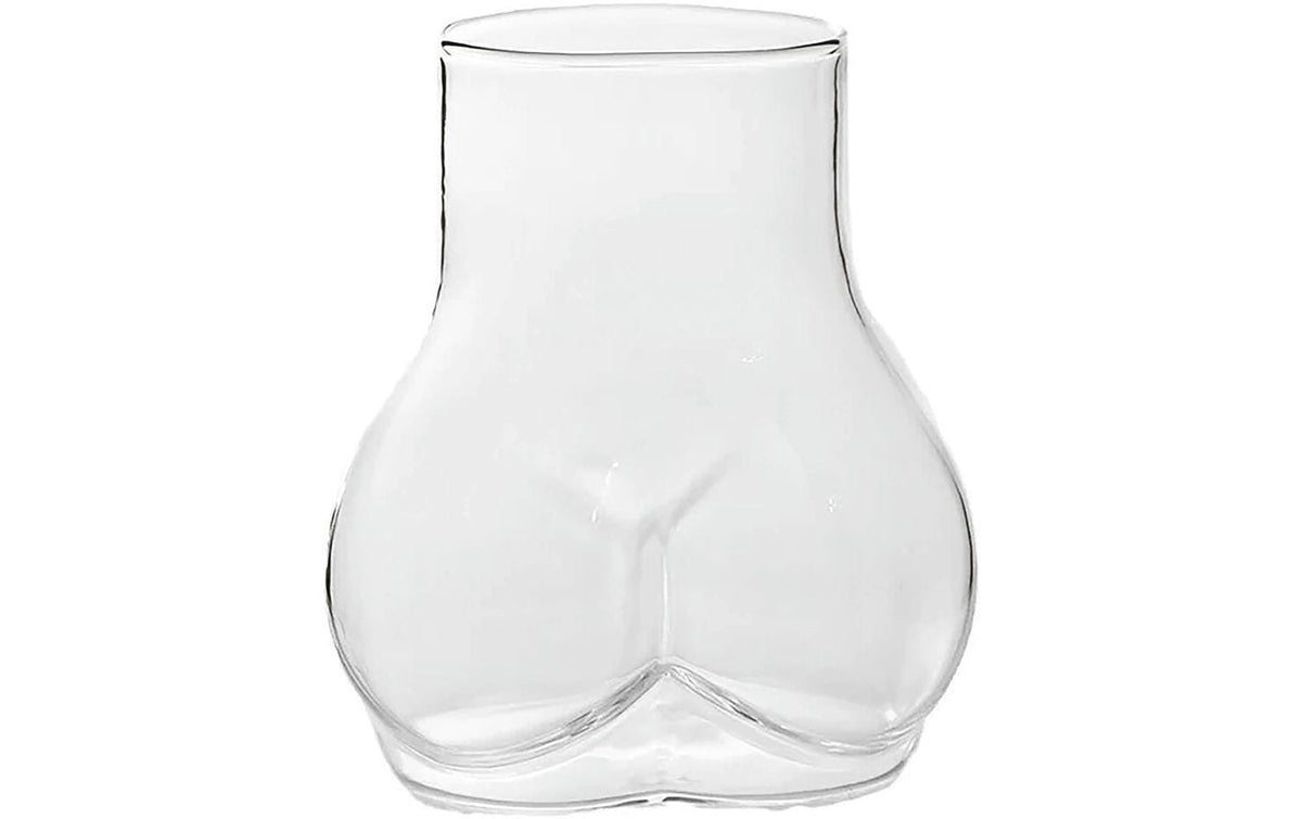 Paderno Trinkglas – 450 ml, Ø 6,3 cm, H 11,2 cm, Borosilikatglas, Transparent, spülmaschinenfest