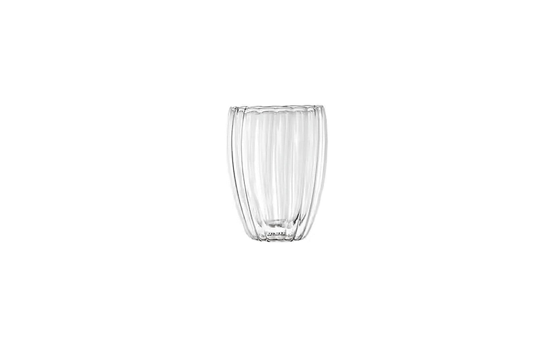 Paderno Trinkglas – 350 ml, Ø 8,0 cm, H 11,2 cm, Borosilikatglas, Transparent, spülmaschinenfest