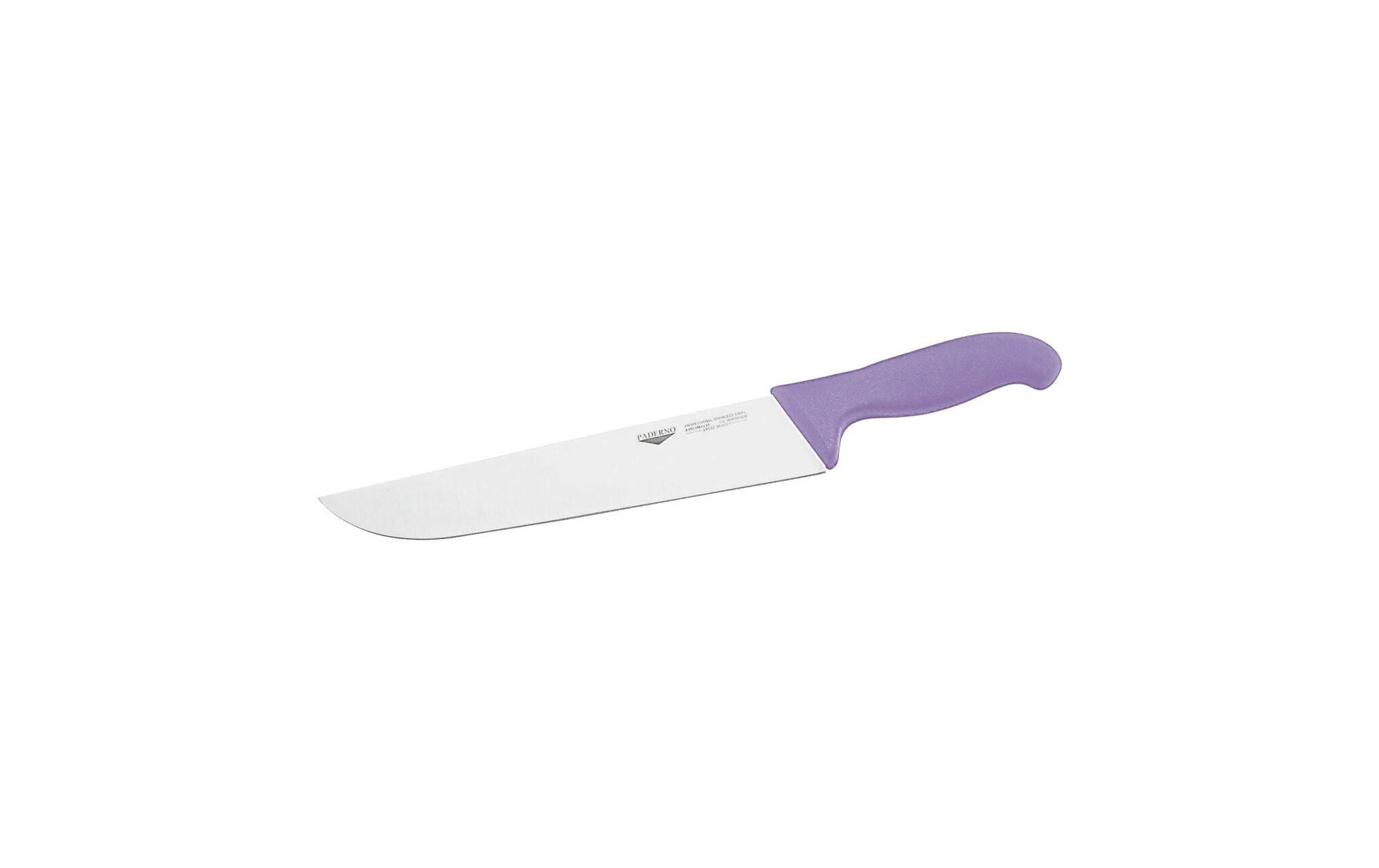Paderno Küchenmesser 26 cm, Edelstahl, Kunststoffgriff, Violett