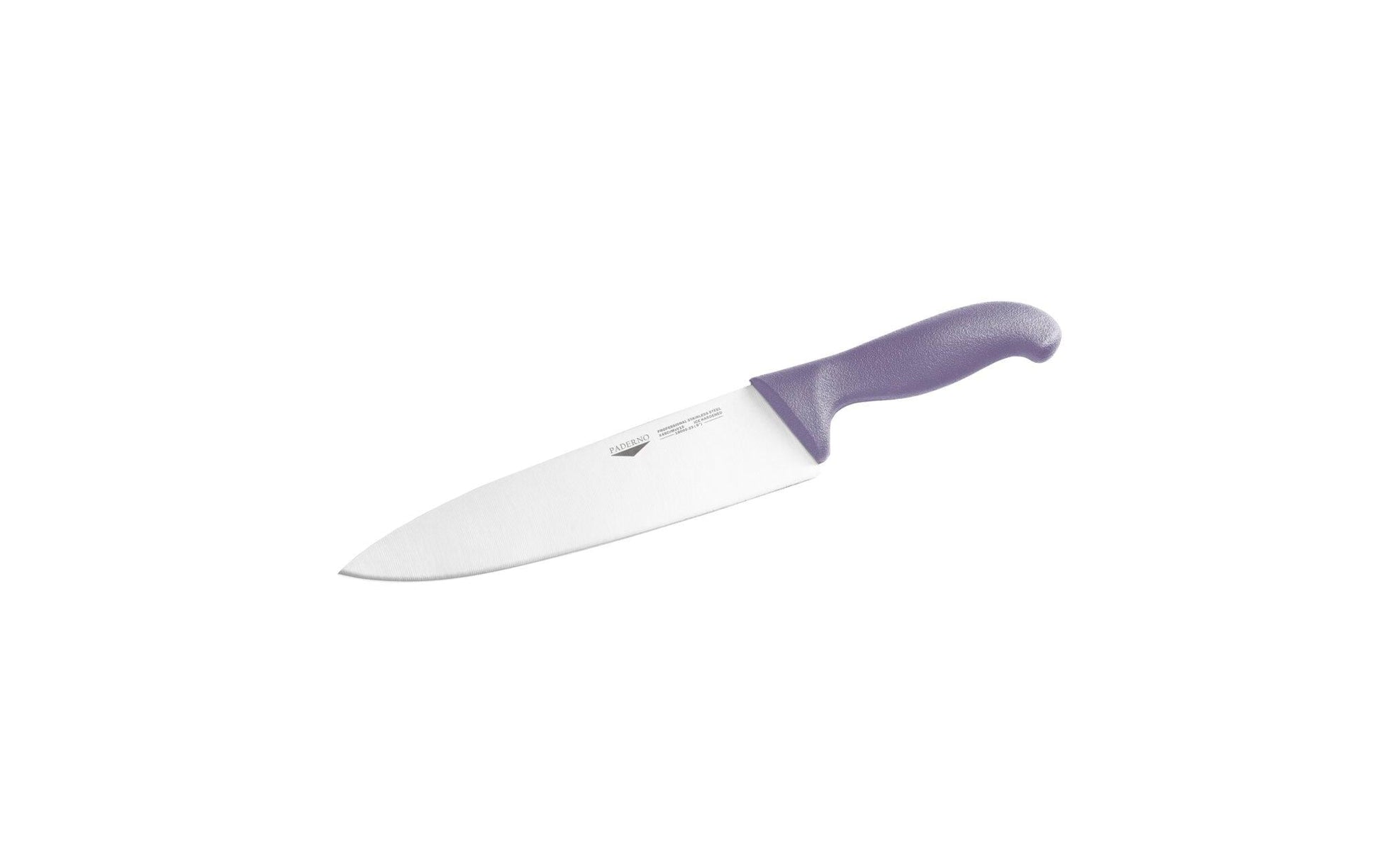 Paderno Serie 18000 – Kochmesser 20 cm, Edelstahl, Kunststoff, Violett