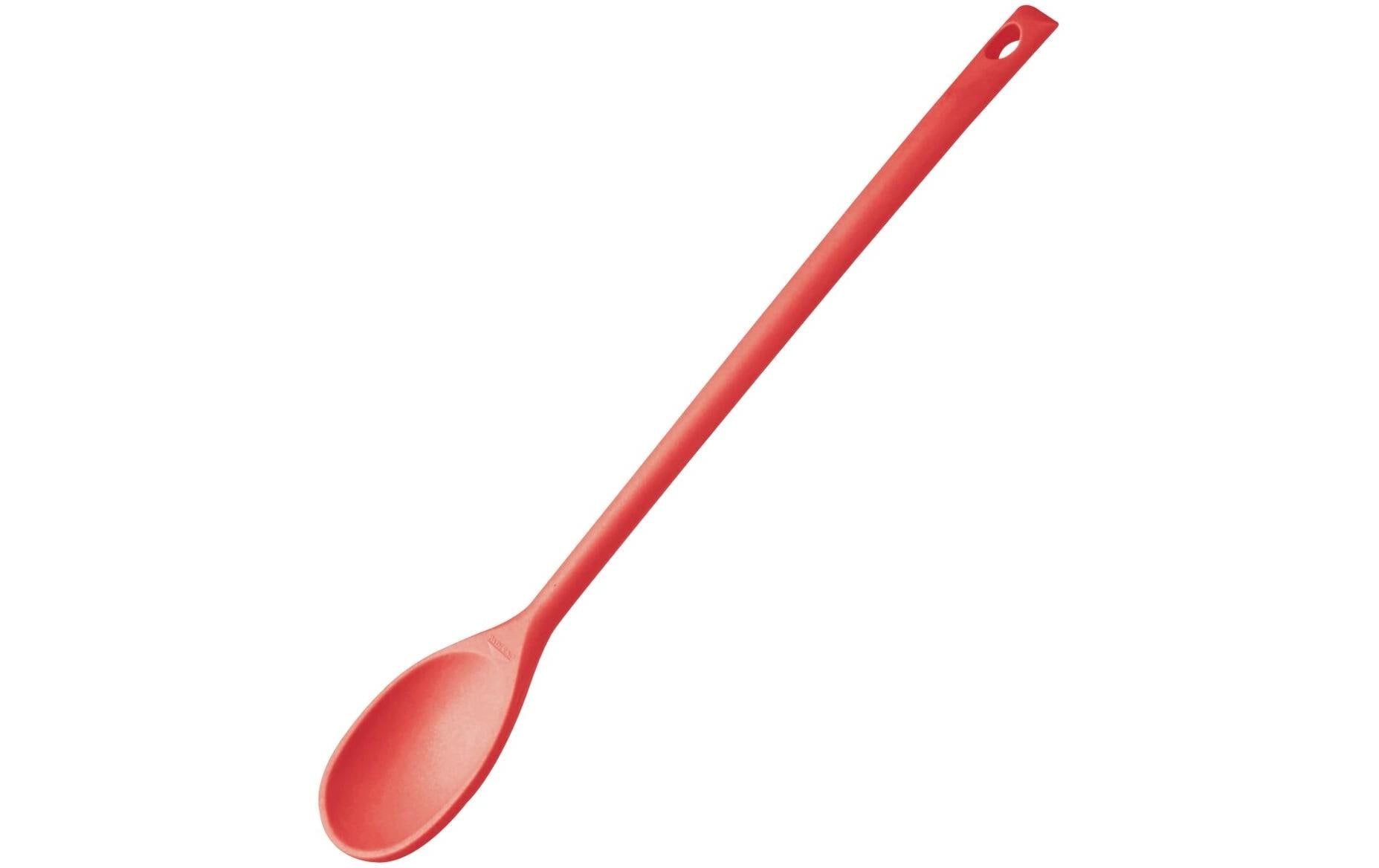Paderno Rührlöffel 38 cm, Kunststoff, Rot, Spülmaschinenfest