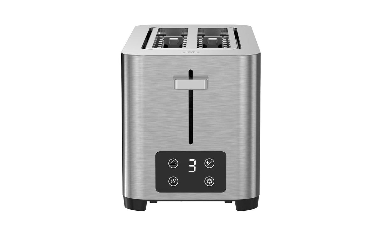 BergerLanz Toaster TO-4 – 2 Scheiben, 1400 W – Edelstahl