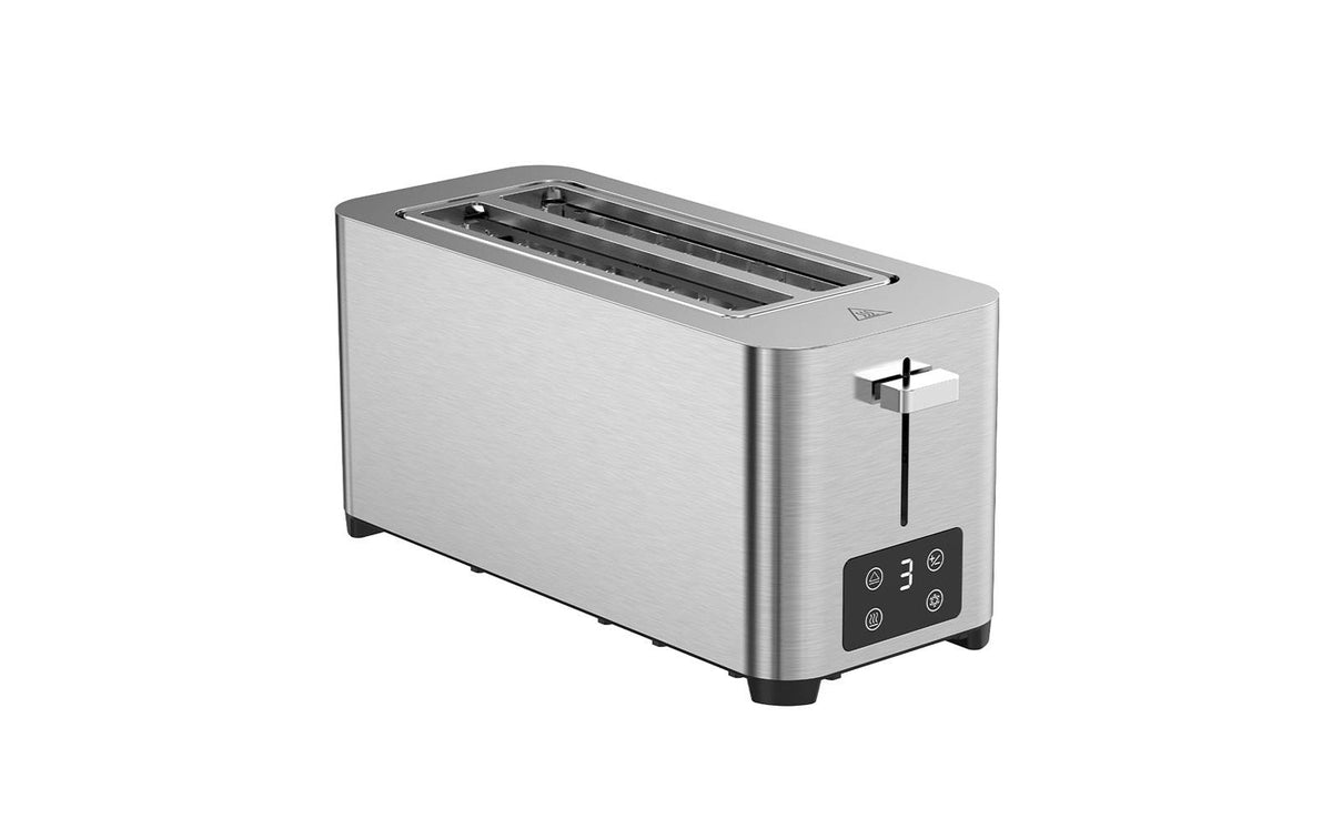 BergerLanz Toaster TO-4 – 2 Scheiben, 1400 W – Edelstahl