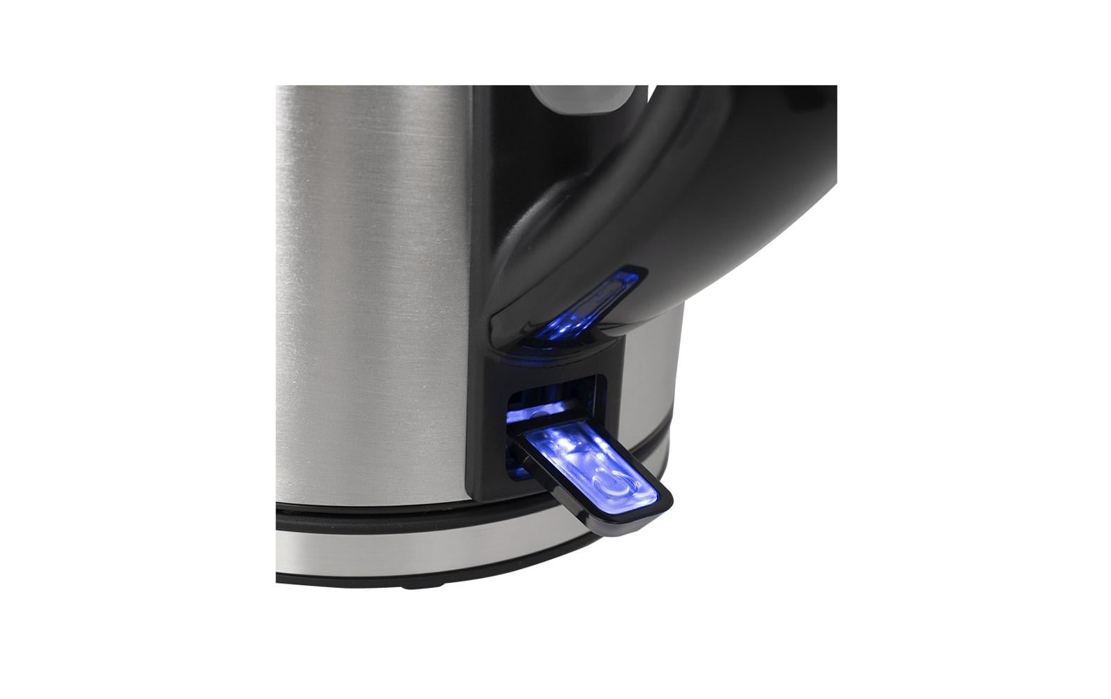 Berger lanz BergerLanz Wasserkocher – 1,7 l, Edelstahl, 2200 W, 360°-Sockel