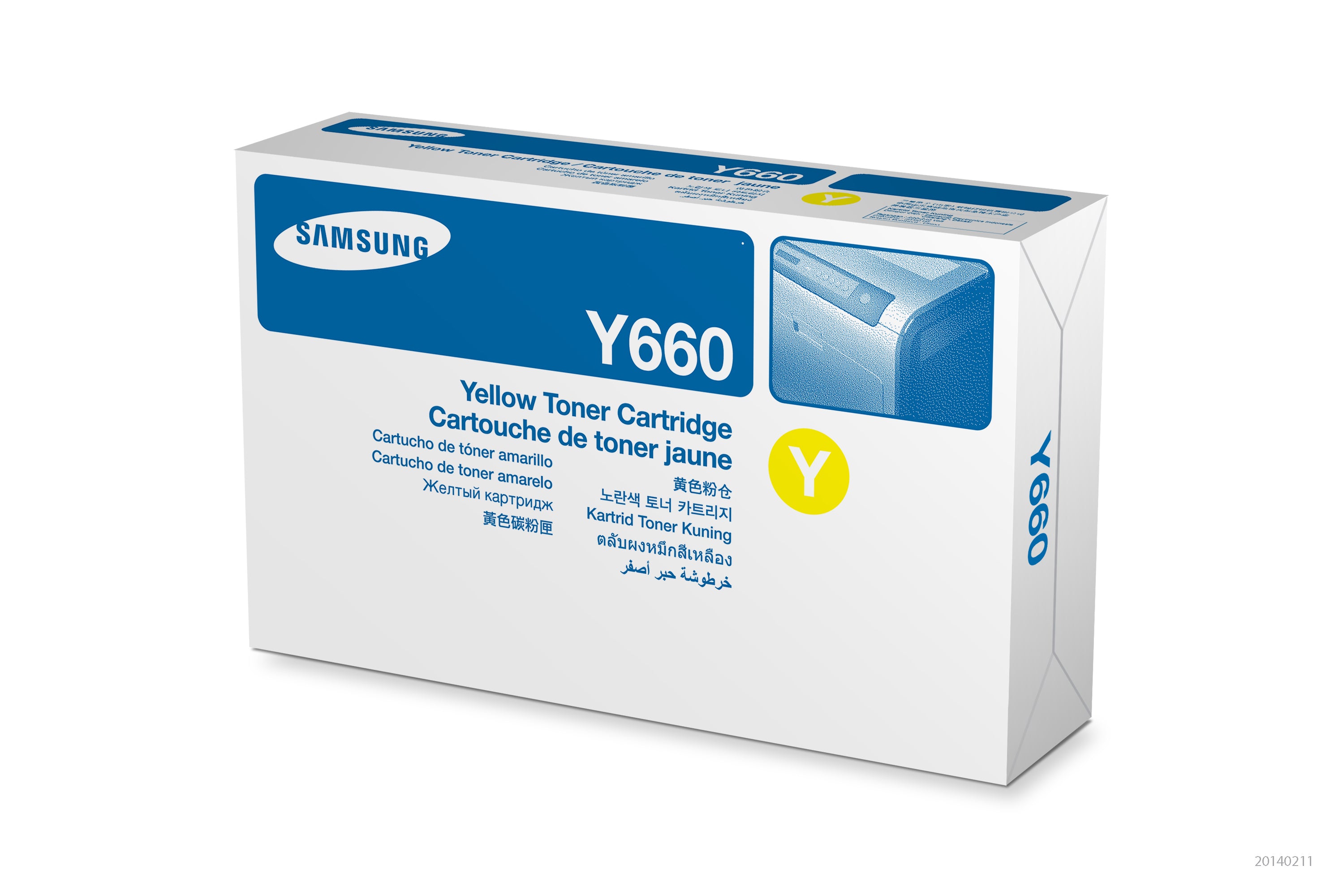 HP Samsung – Toner ST959A – Gelb, 5000 Seiten – für CLP-610ND/CLP-660N/CLP-660ND und andere