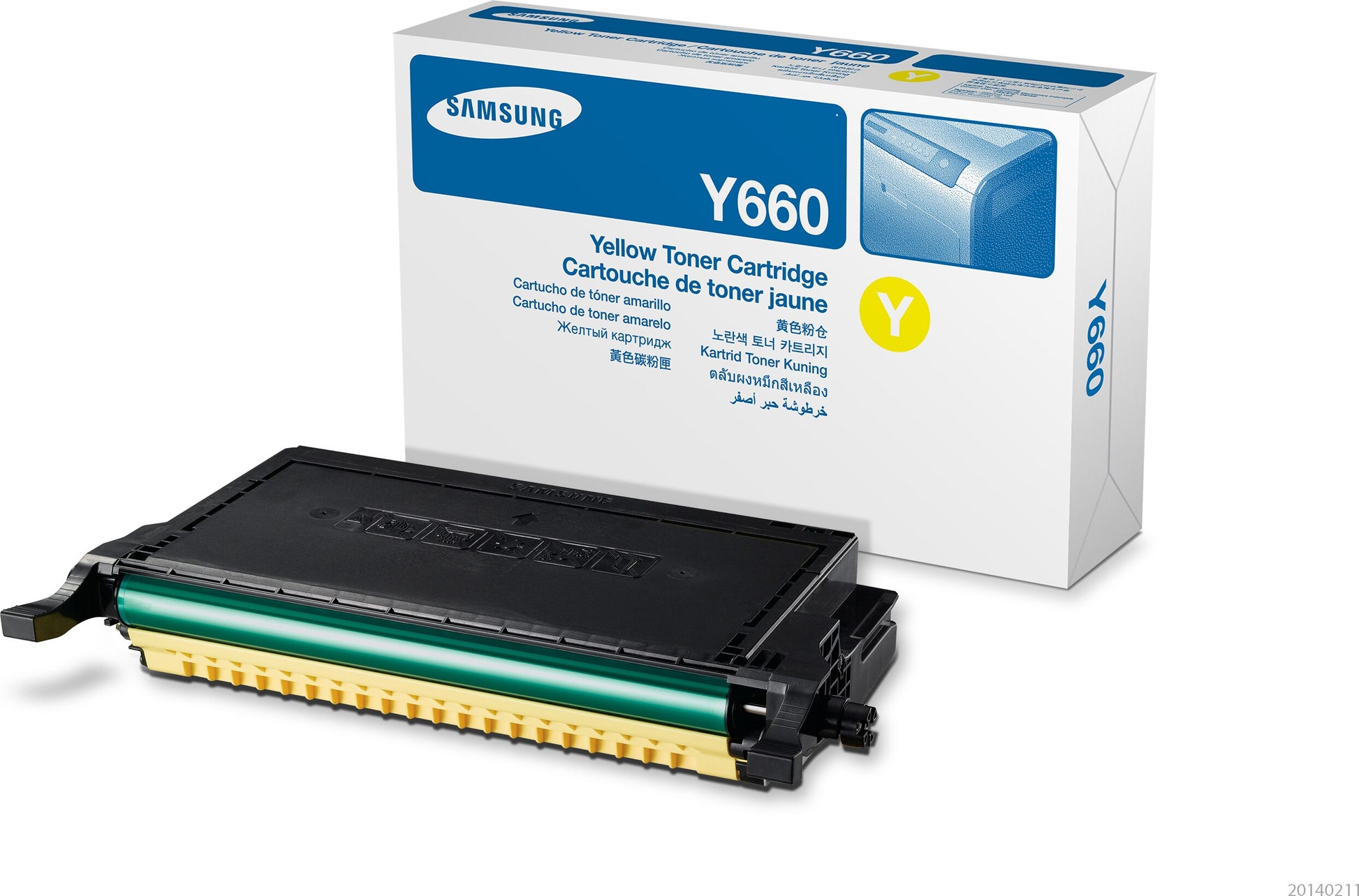 HP Samsung – Toner ST959A – Gelb, 5000 Seiten – für CLP-610ND/CLP-660N/CLP-660ND und andere