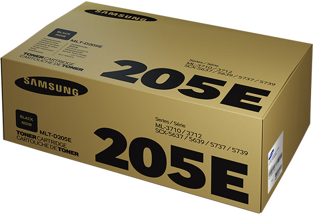 HP Samsung MLT-D205E Schwarz Toner – Original XXL – 10'000 Seiten – für Samsung ML-3310D/ML-3710D/SCX-4833FD