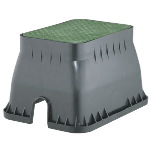 Gardena Ventilschacht gross – 50 × 40 × 31,5 cm, Schwarz, für Gardena