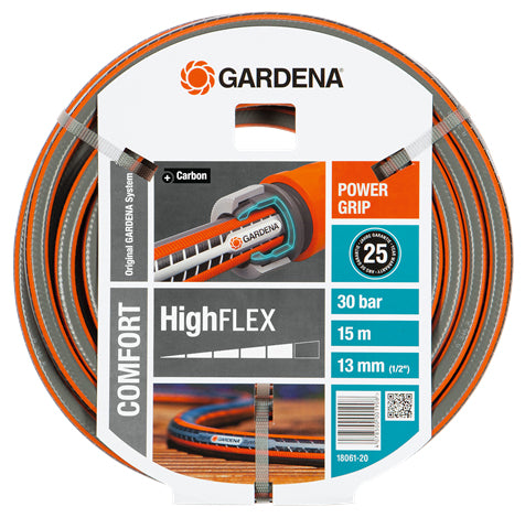 Gardena Comfort HighFLEX Schlauch – 15 m – 1,3 cm – grau/orange
