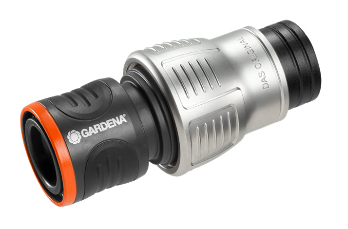 Gardena Kupplung – Gewinde 3/4", Ø 19 mm, Metall/Kunststoff, Schwarz/Metallisch