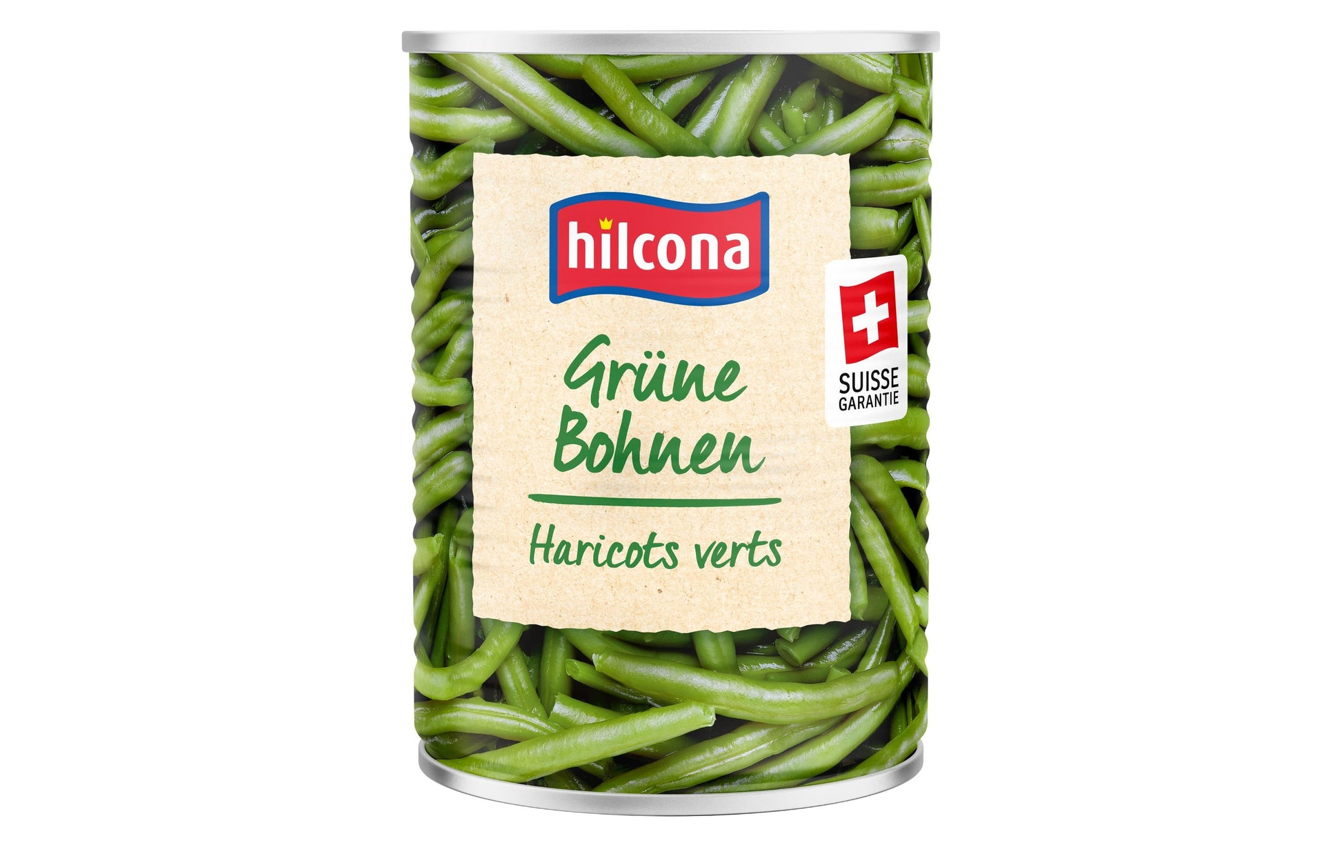 Hilcona Grüne Bohnen – glutenfrei, vegan – 420 g