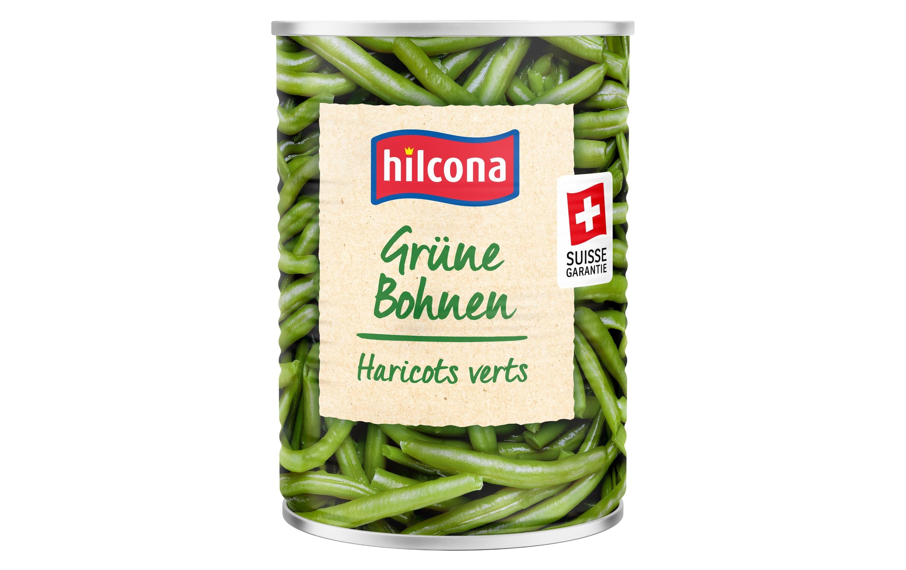 Hilcona Grüne Bohnen – glutenfrei, vegan – 420 g