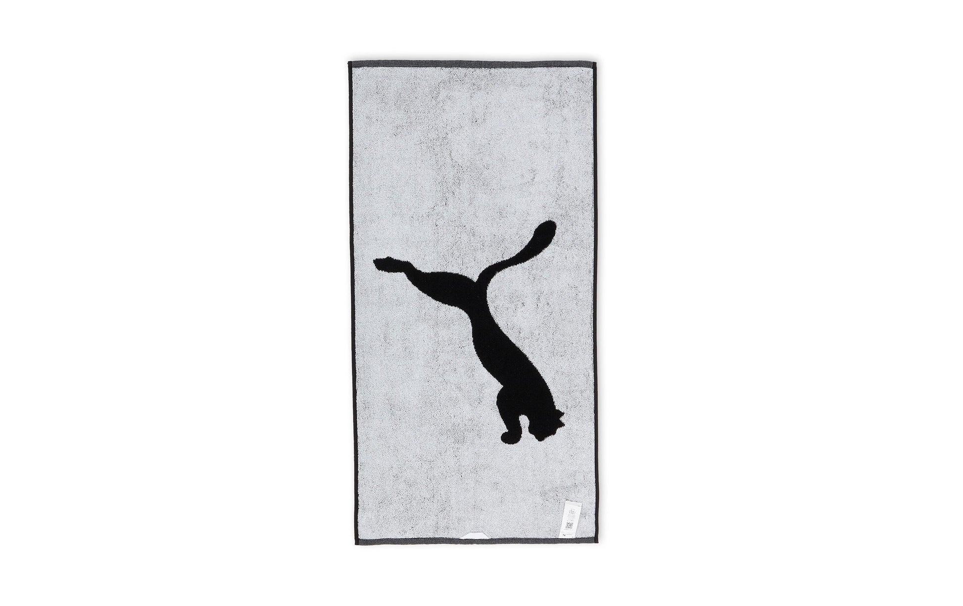 PUMA Handtuch – 50 × 100 cm, Schwarz, Baumwolle