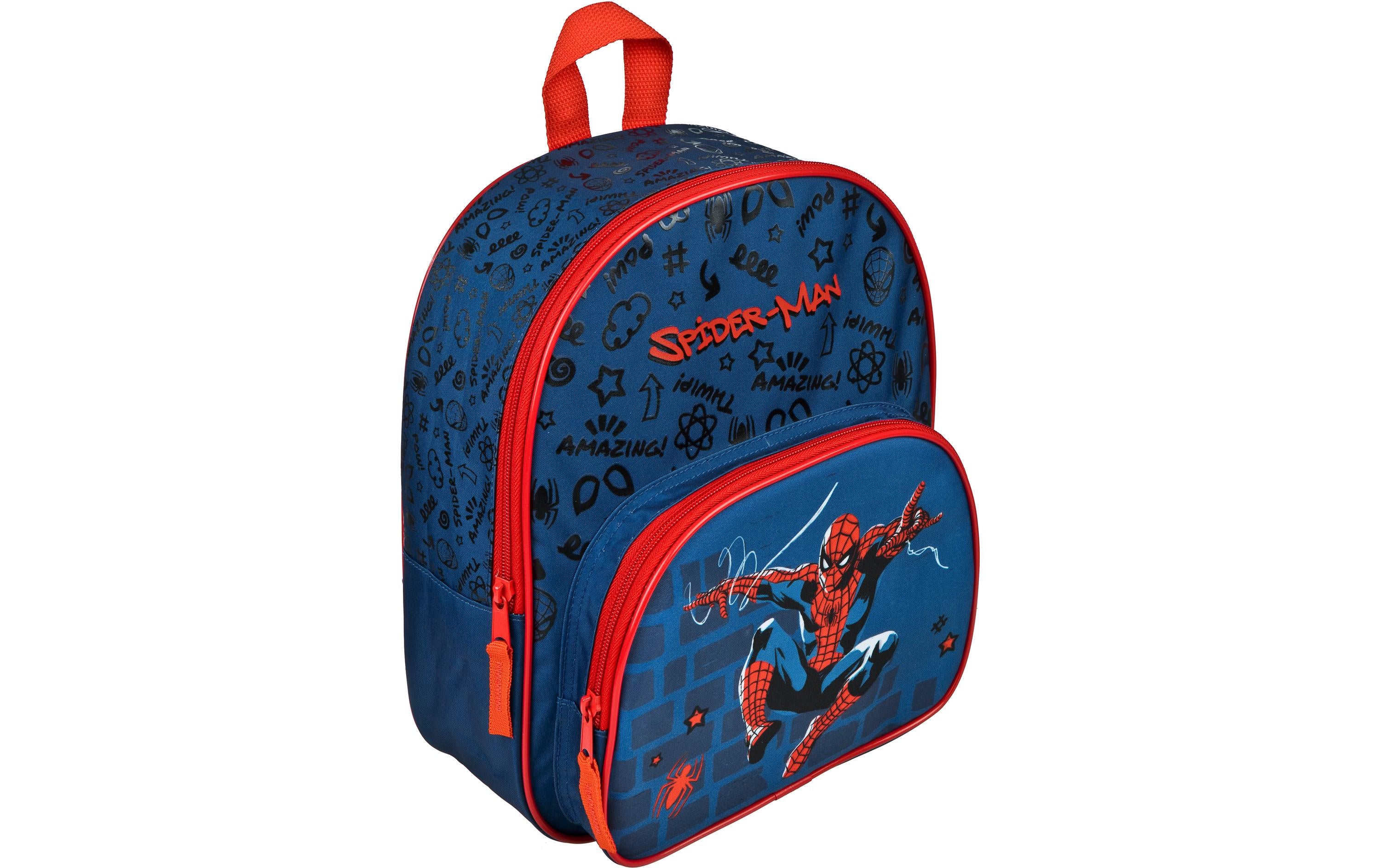 Undercover Kindergartenrucksack Spider – 8 l, mit Vortasche – Spiderman