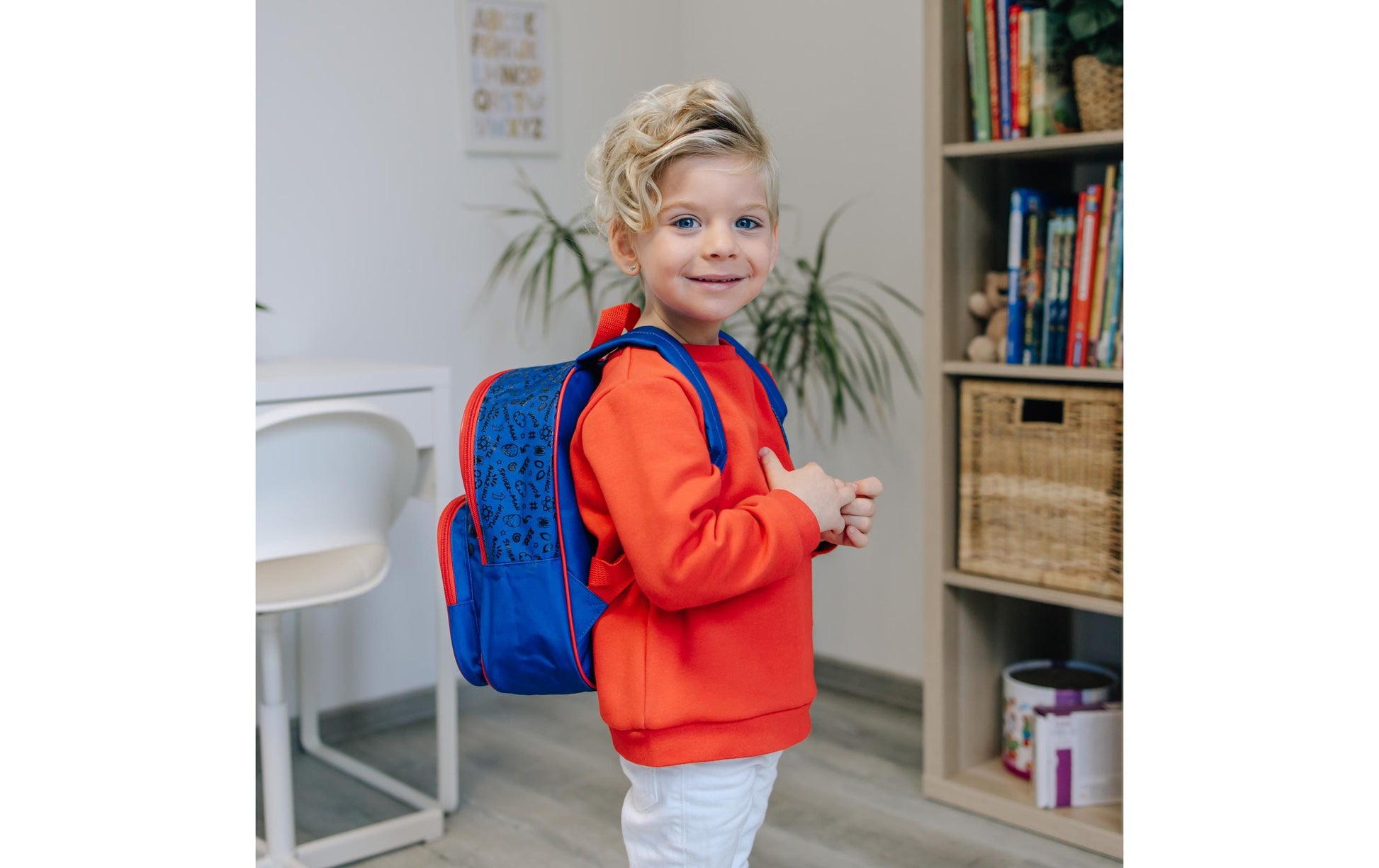 Undercover Kindergartenrucksack Spider – 8 l, mit Vortasche – Spiderman