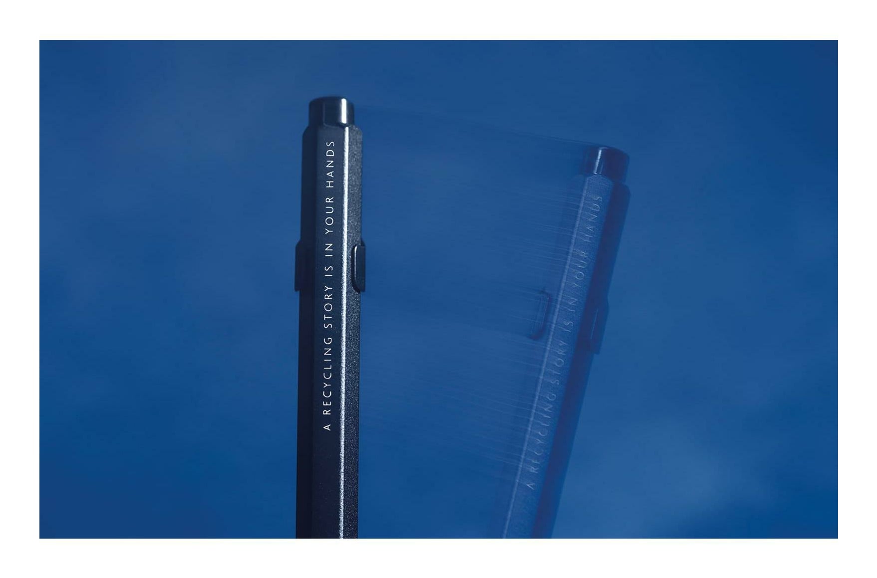 Caran d-Ache Caran d'Ache 849 Nespresso Edition 6 Kugelschreiber – Schwarz, Medium, Druck, Aluminium, Blau, nachfüllbar