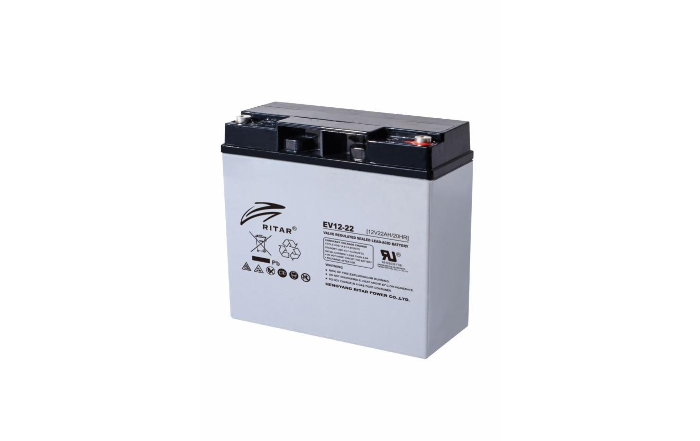 Ritar USV-Batteriemodul – Blei (VRLA), 12 V, 264 Wh