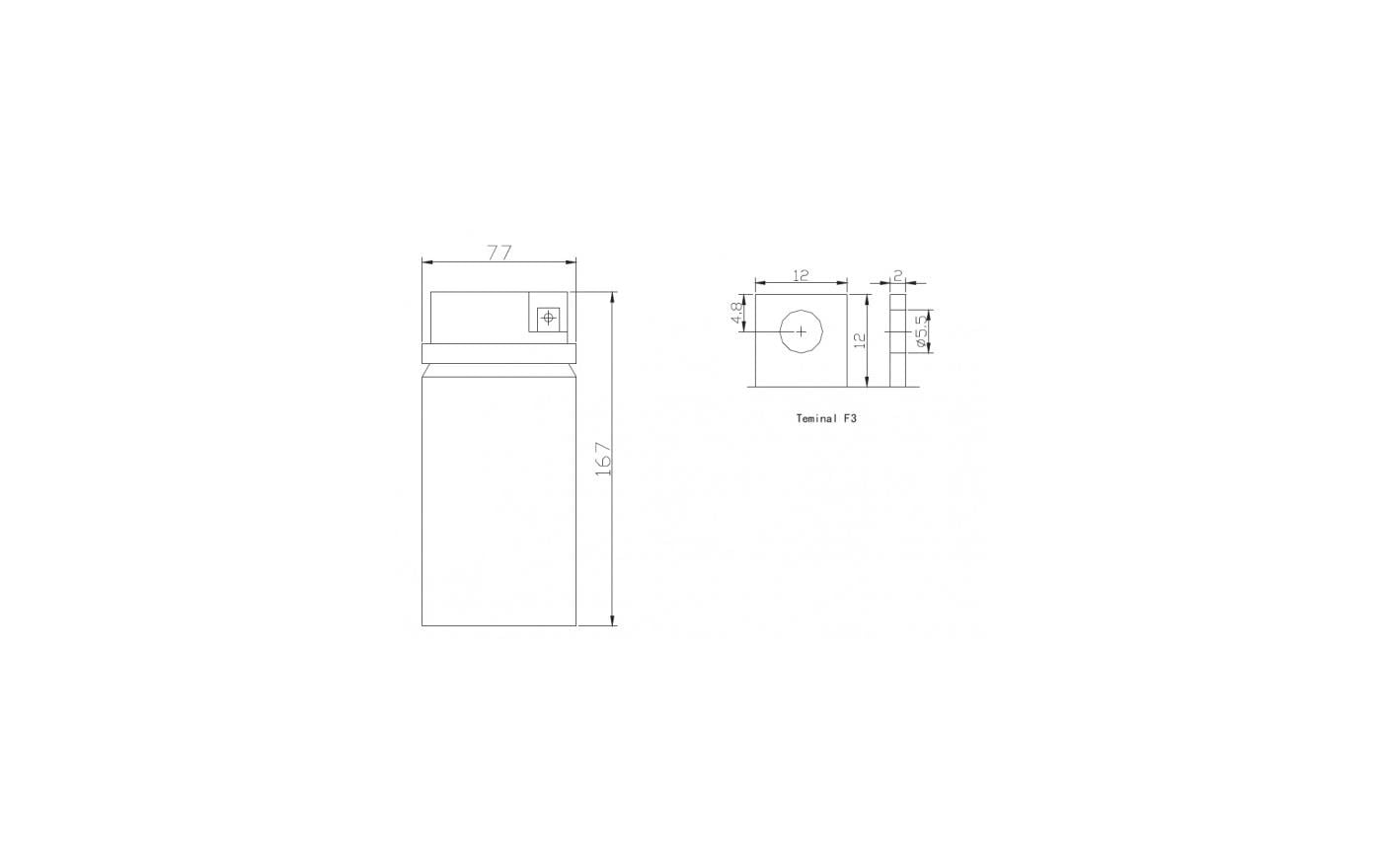 Ritar USV-Batteriemodul – Blei (VRLA), 12 V, 264 Wh
