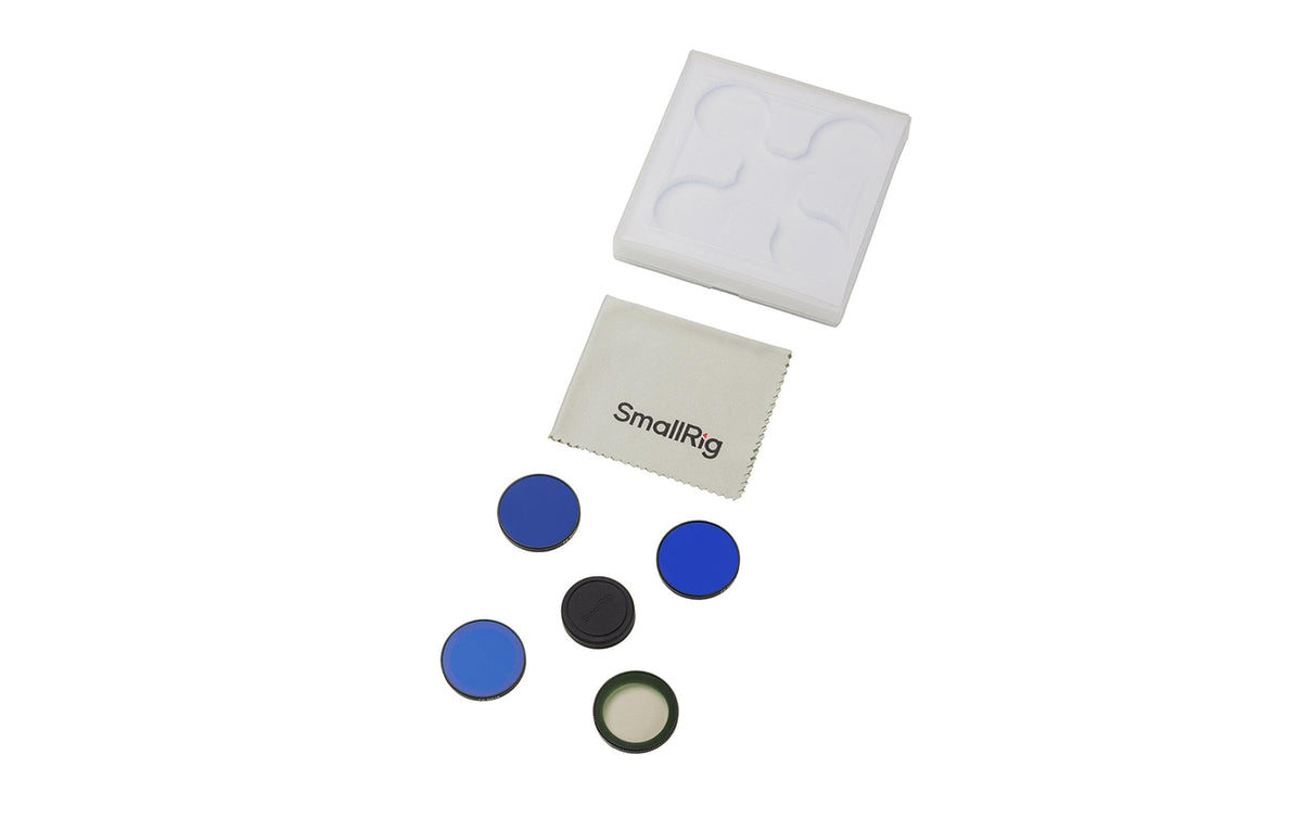 SmallRig 5787 Kamera-Filterset – CPL, ND16/ND32/ND64, 35 mm, Aluminium/Glas – für DJI Osmo Nano – 8er-Pack