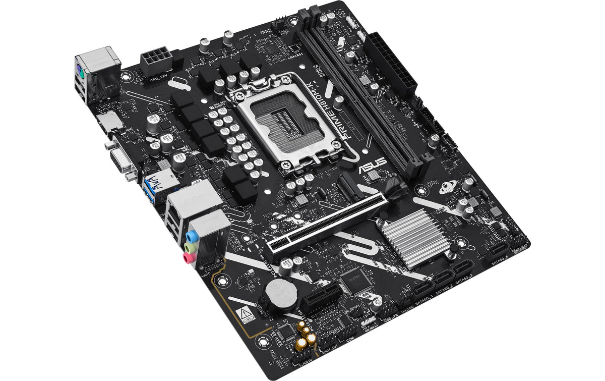 ASUS PRIME H810M-K – Mainboard – LGA 1851, Intel H810, mATX, DDR5