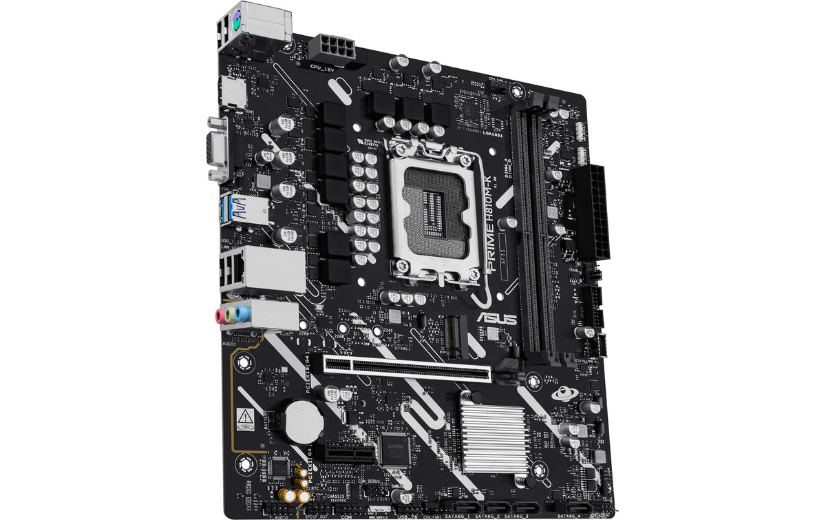 ASUS PRIME H810M-K – Mainboard – LGA 1851, Intel H810, mATX, DDR5